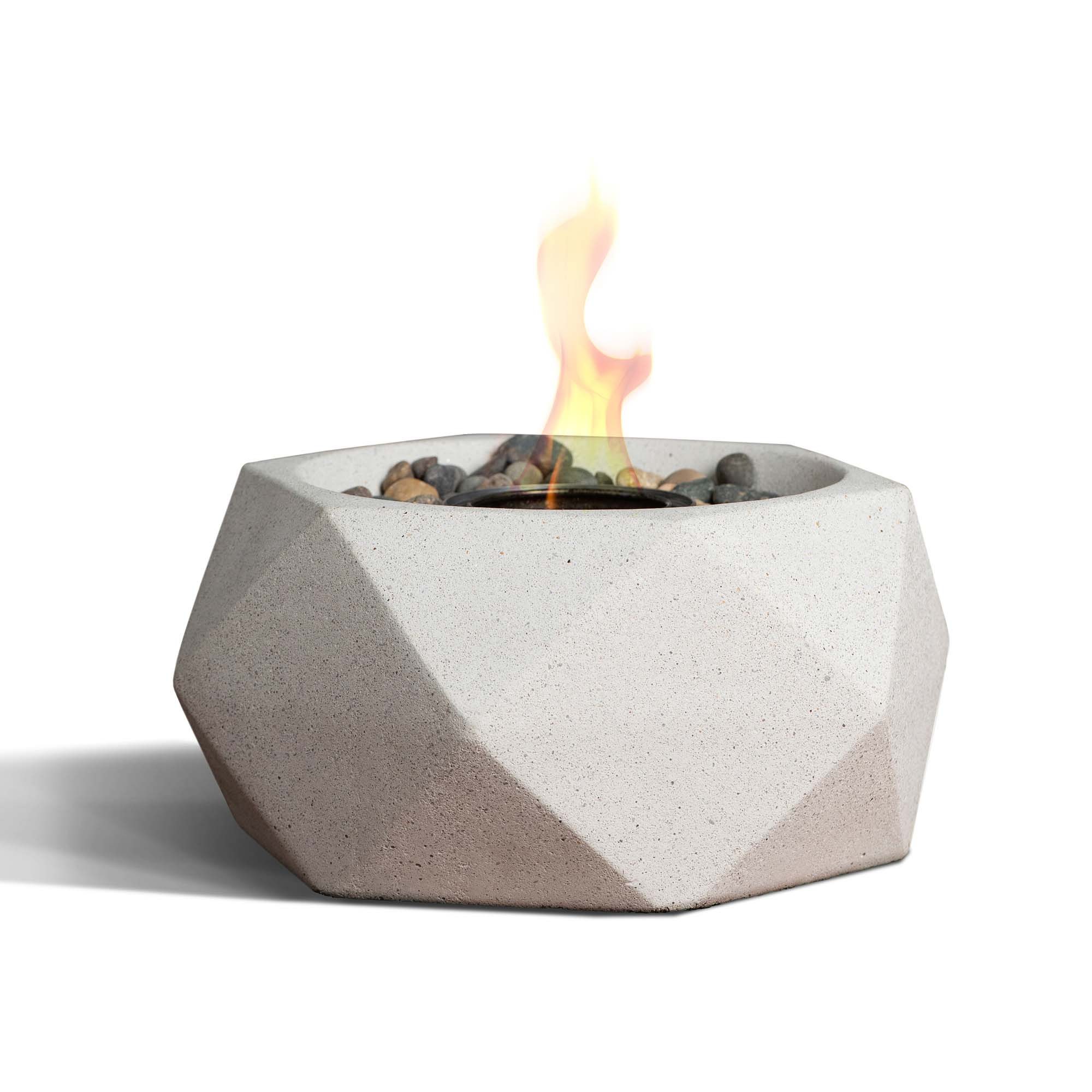 TerraFlame Geo Tabletop Fire Bowl (11