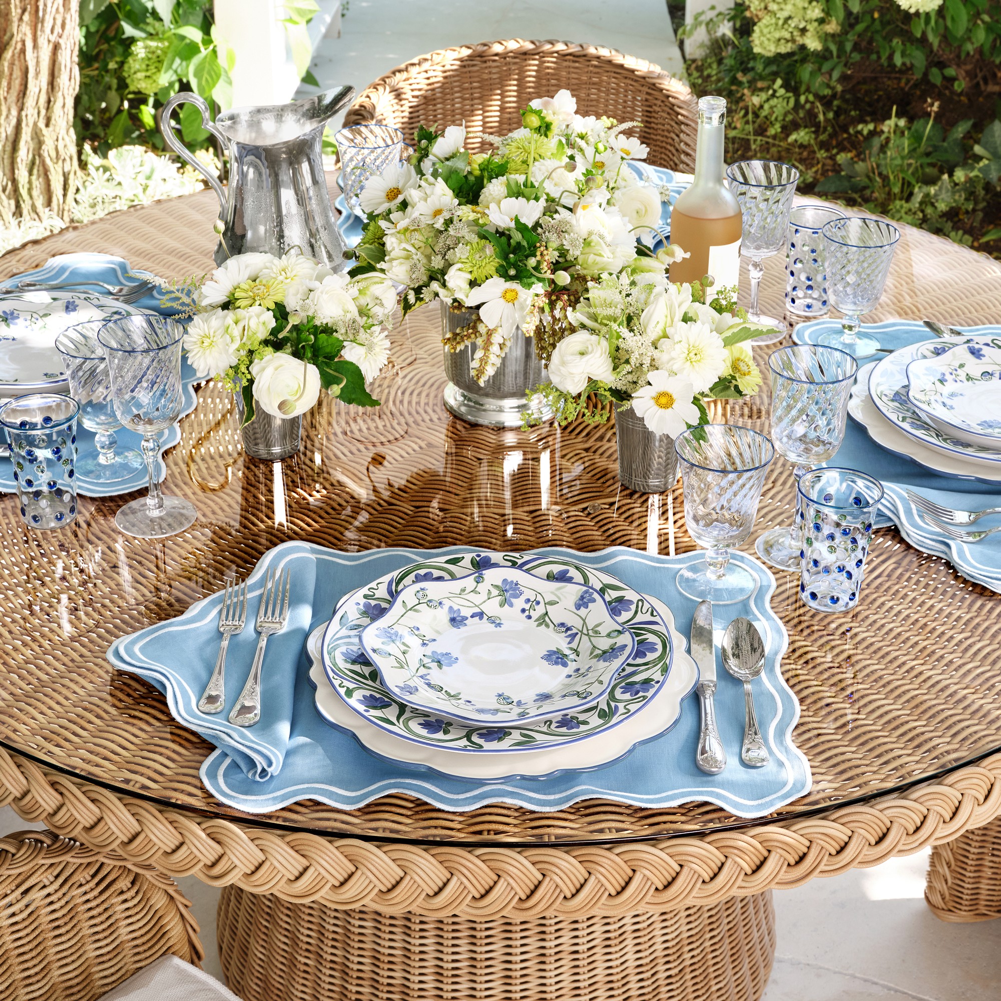 AERIN Garden Bouquet Salad Plates