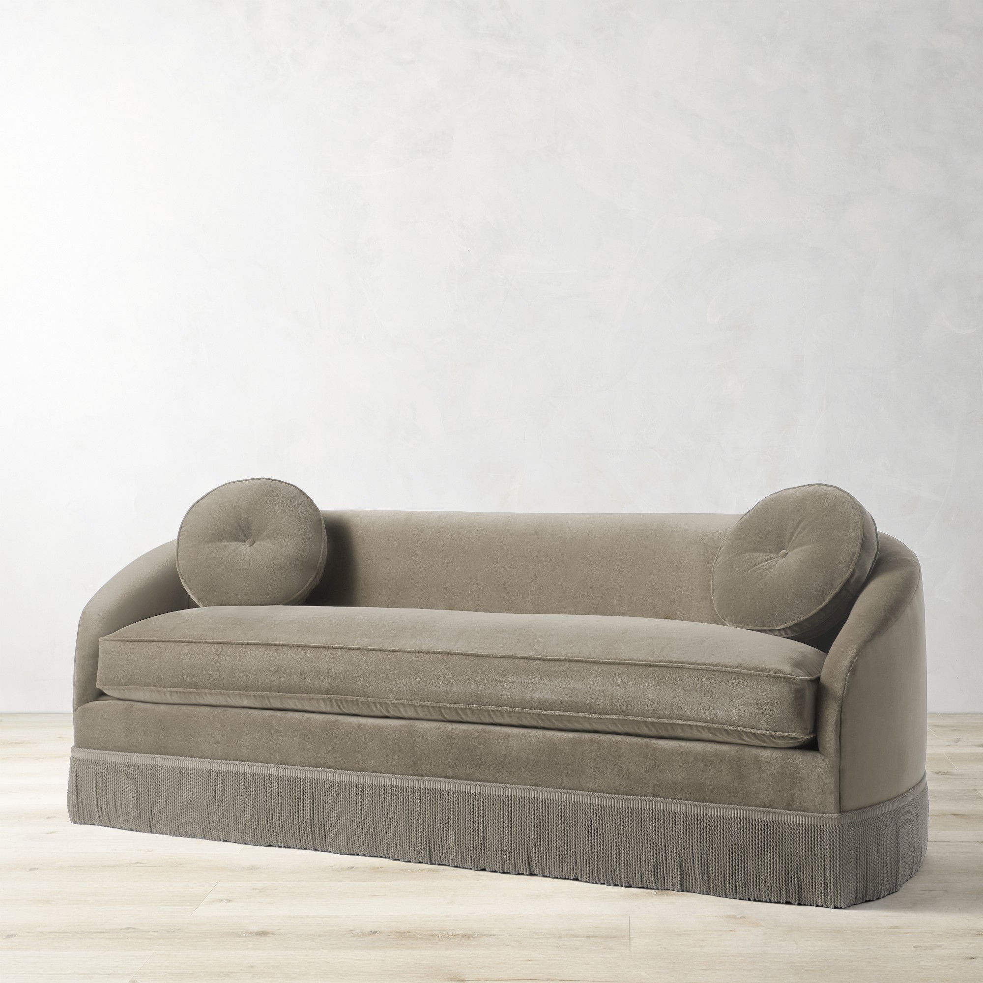 Camile Sofa with Samuel & Sons Fringe (76