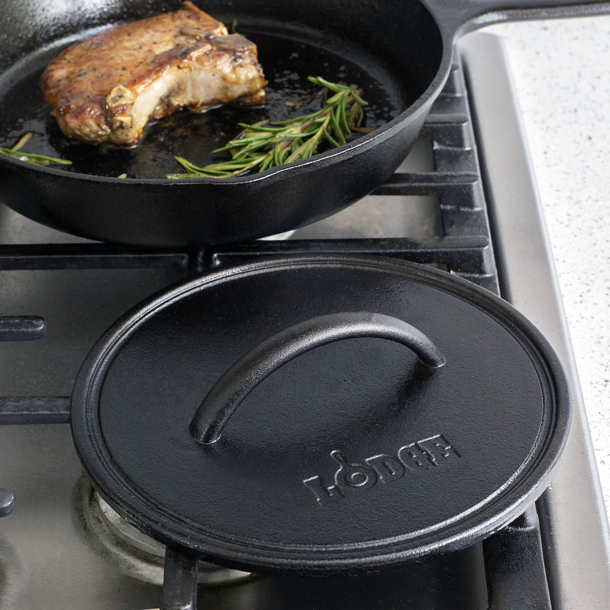 Lodge Cast Iron Round Flat Grill Press