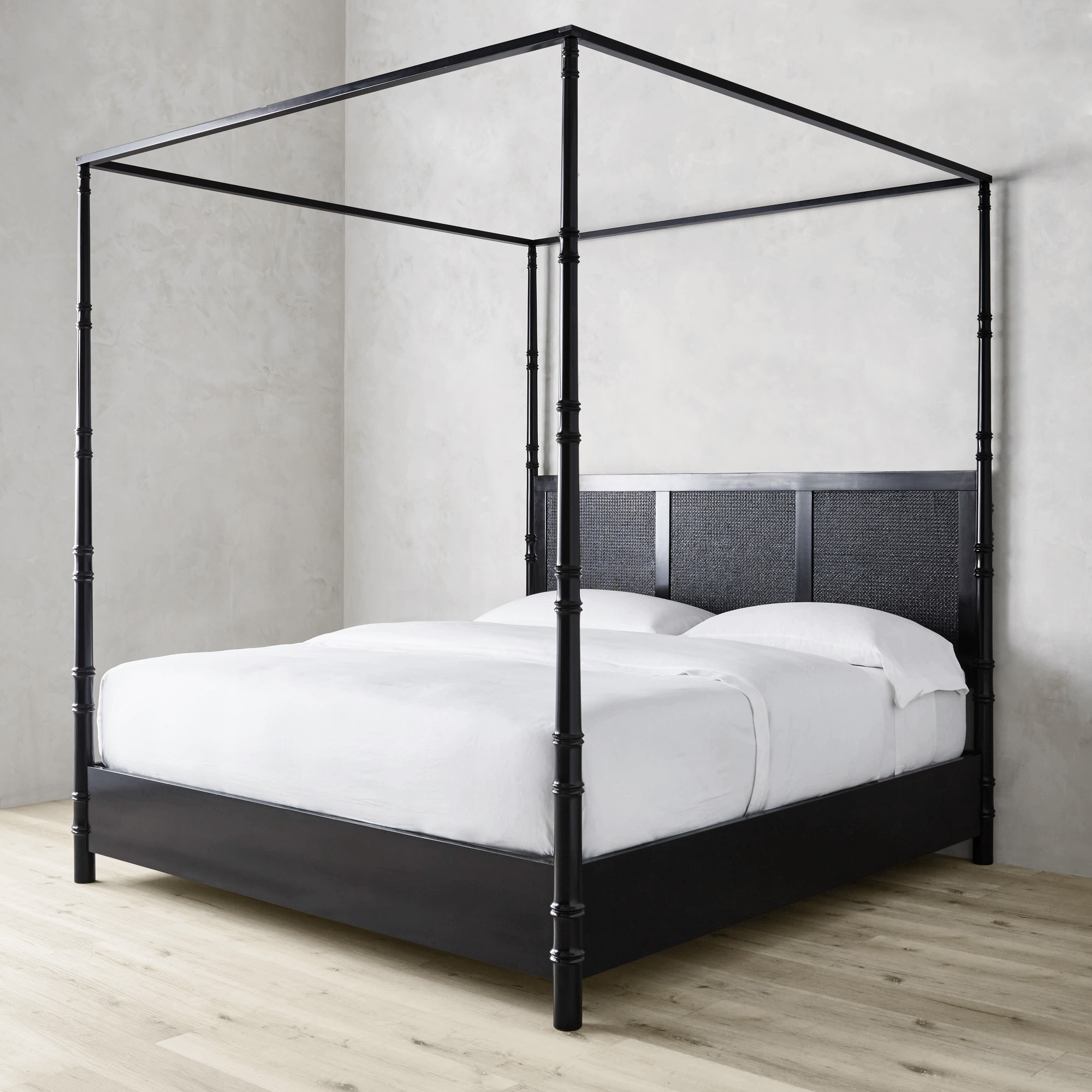 Cane Four Poster Bed