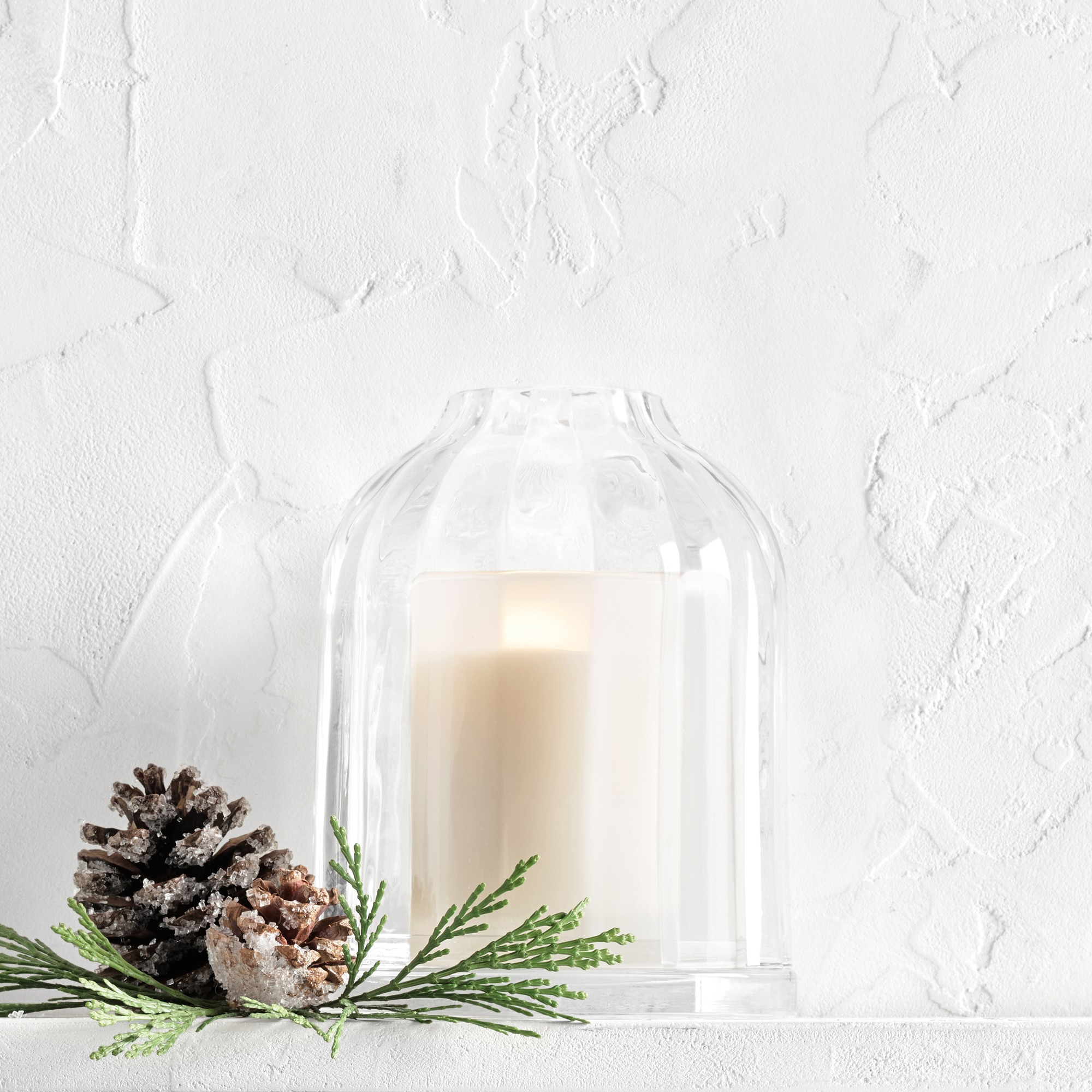 Glass Candle Cloche
