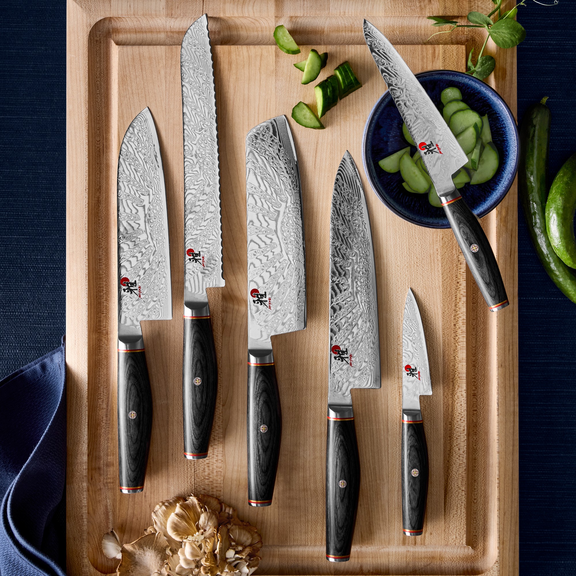 Miyabi Tenmei Nakiri Knife, 6 1/2