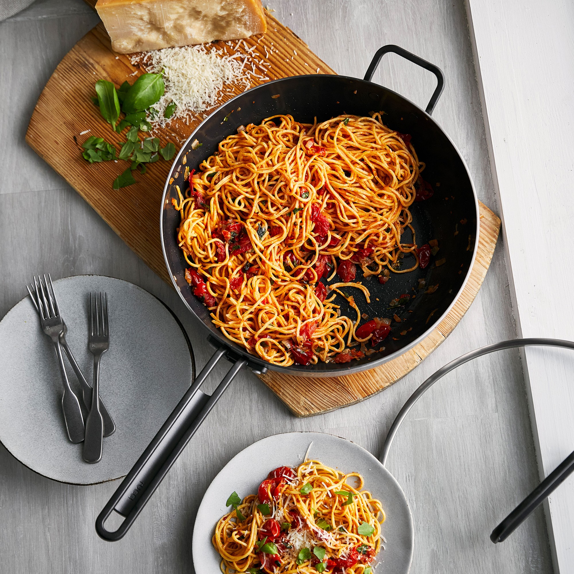 GreenPan™ Stanley Tucci™ Stainless-Steel Ceramic Nonstick 11-Piece Cookware Set