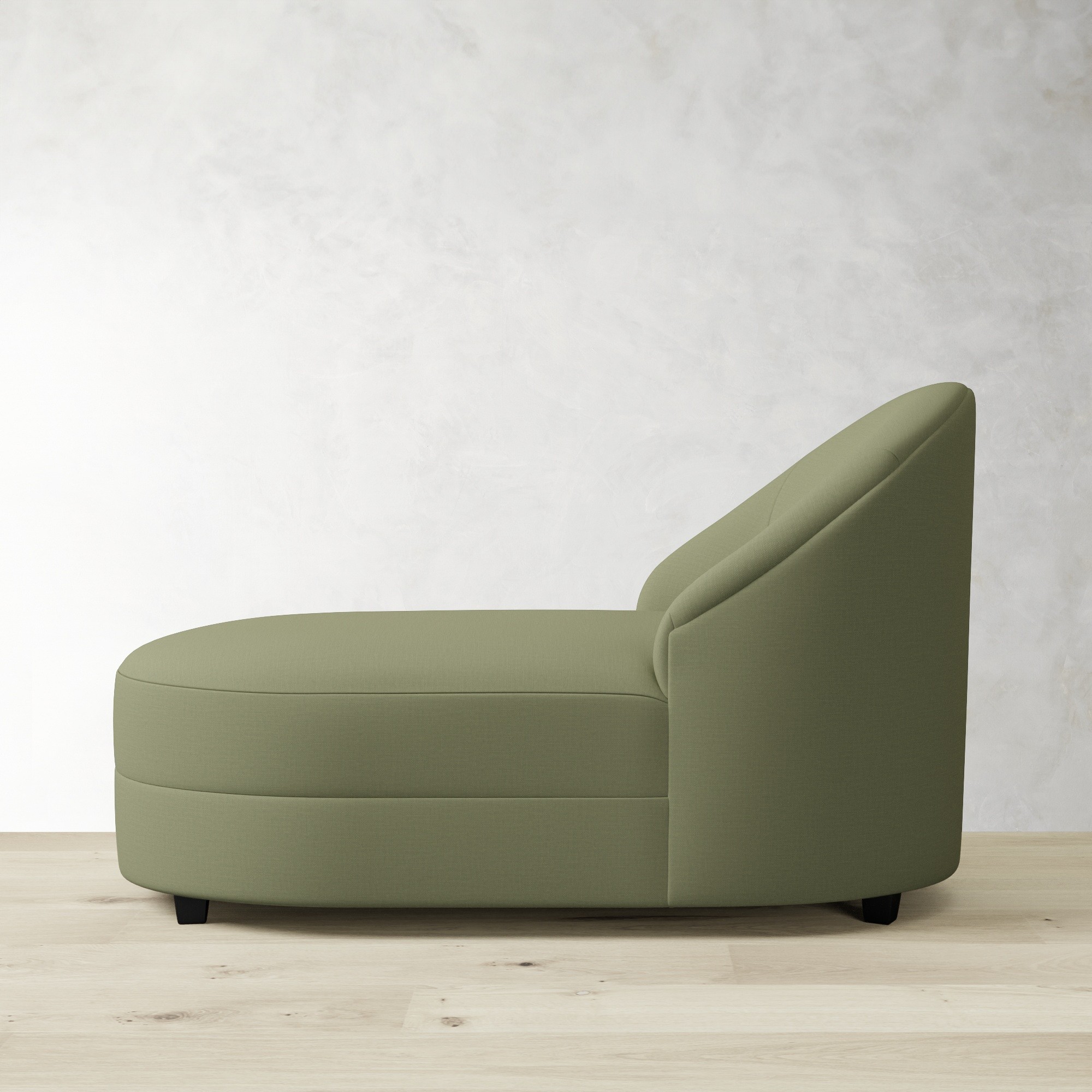 Capri Upholstered Stand Alone Chaise (60