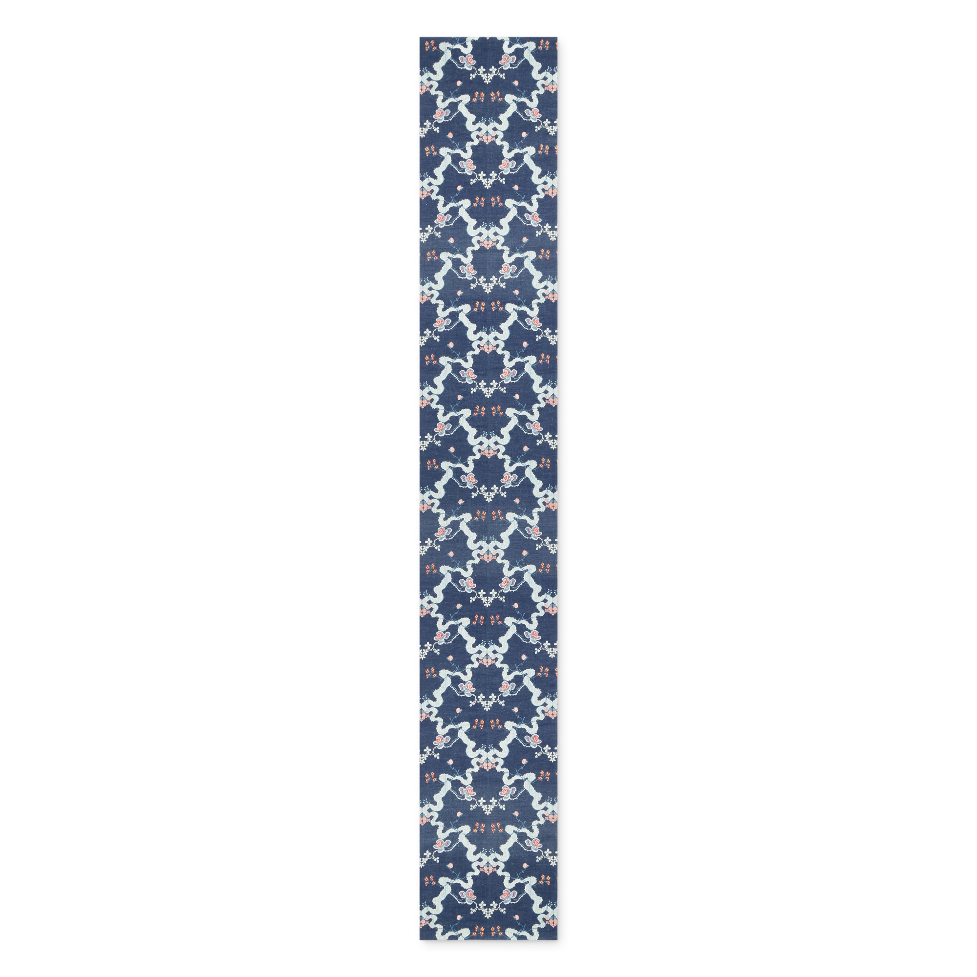 Embroidered Blossom Table Runner