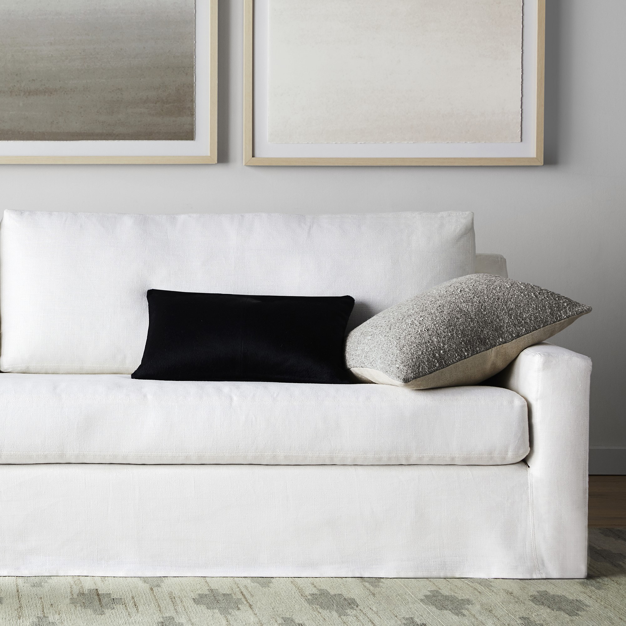 Ghent Slope Arm Slipcovered Sofa (70