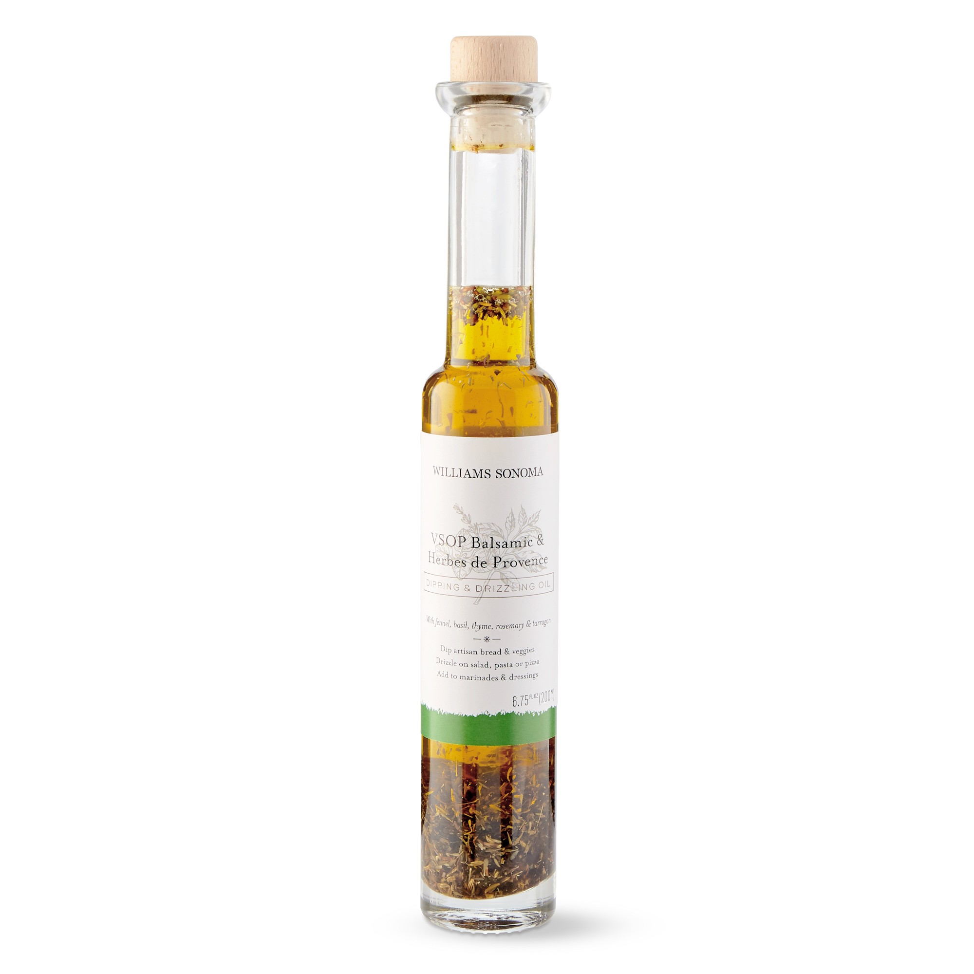 Williams Sonoma Dip & Drizzle Oil, VSOP Balsamic & Herbes de Provence