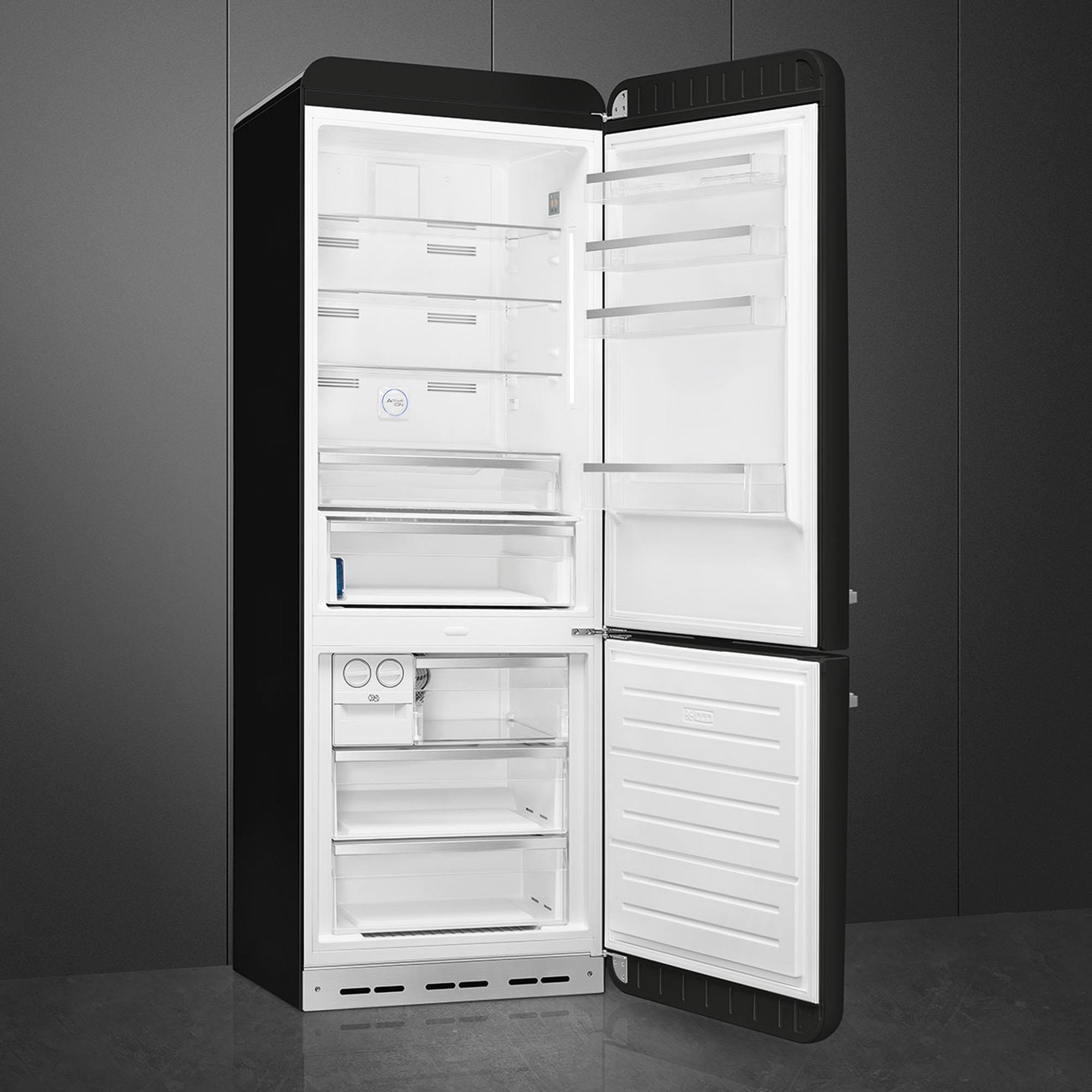 SMEG 50's Style Retro FAB 38 Refrigerator with Freezer
