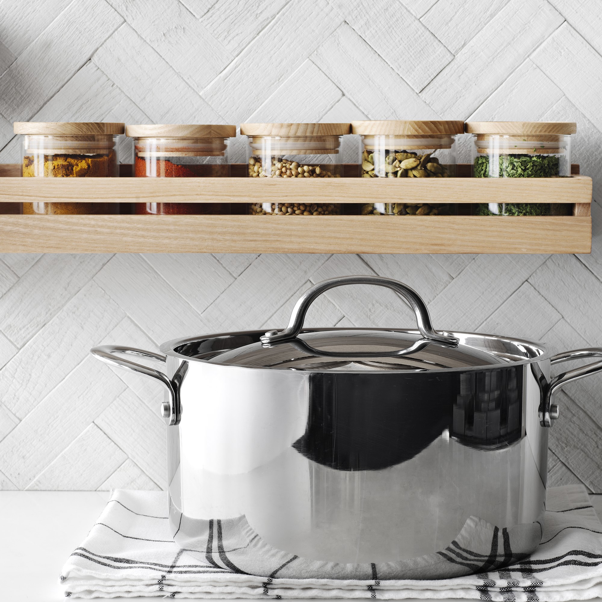 Hold Everything Stackable Spice Jars