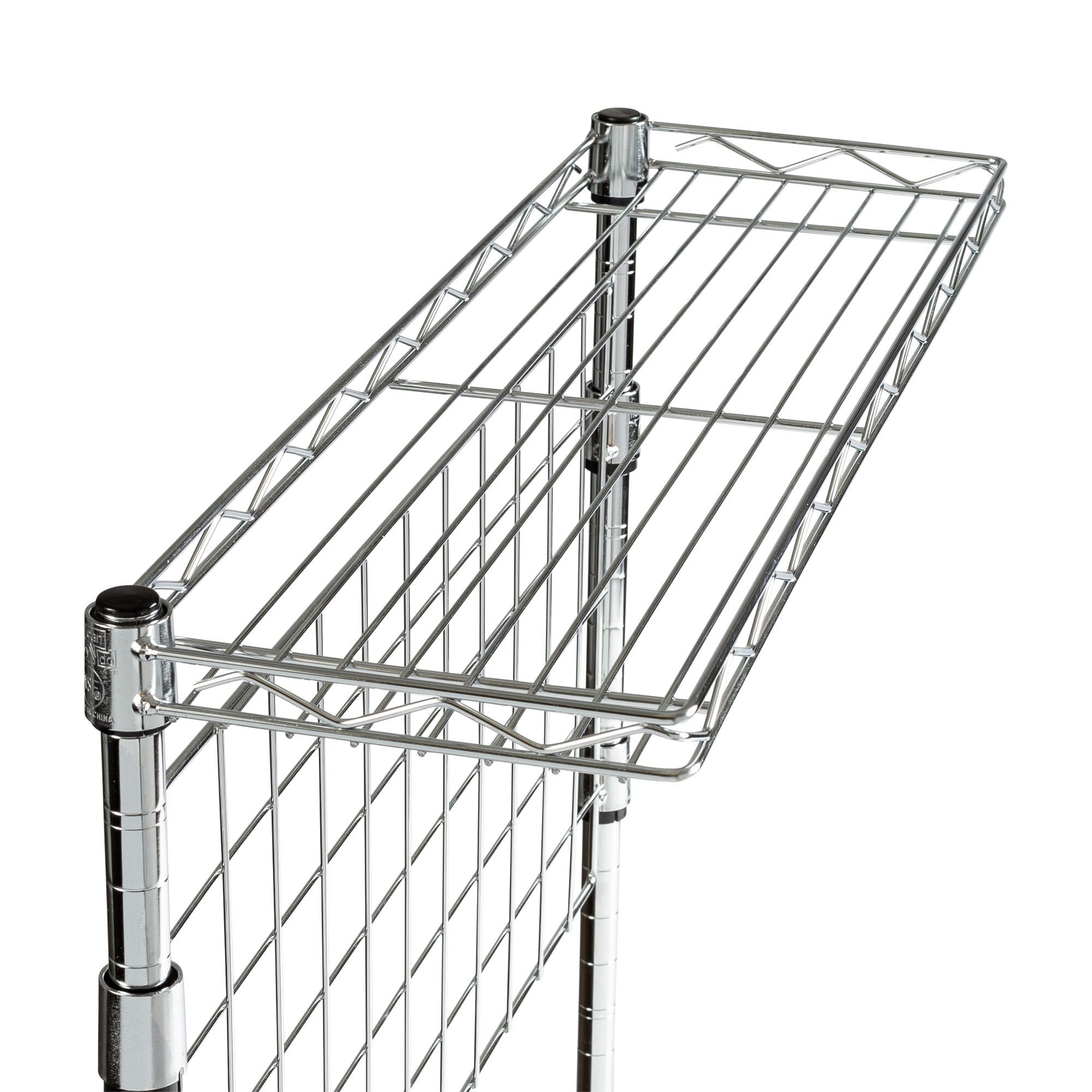 Microwave Stand with Shelves