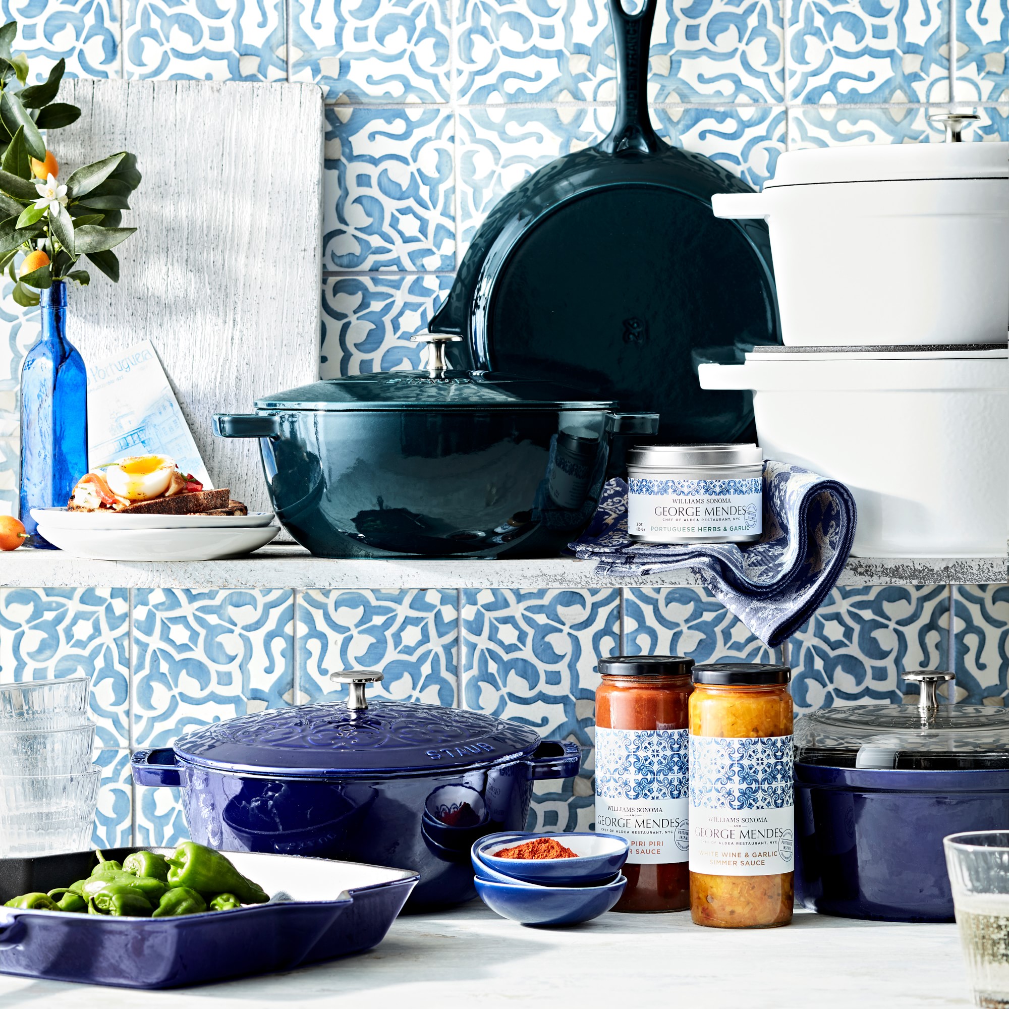 Staub Enameled Cast Iron Fry Pan