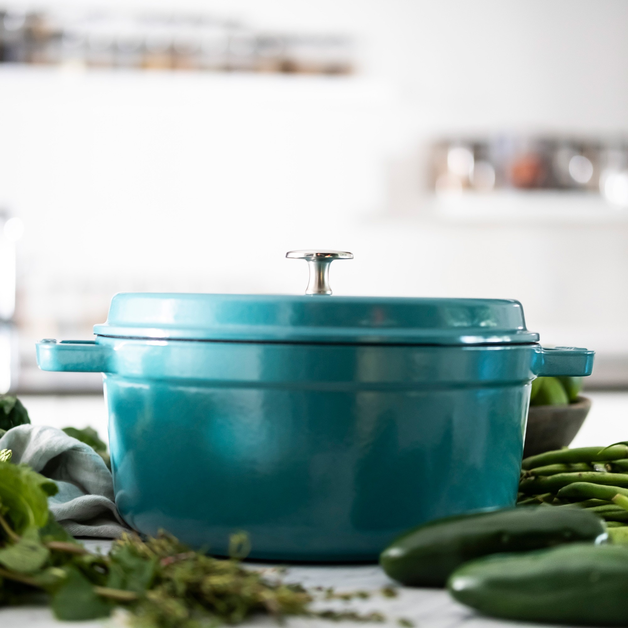 Staub Enameled Cast Iron Round Dutch Oven