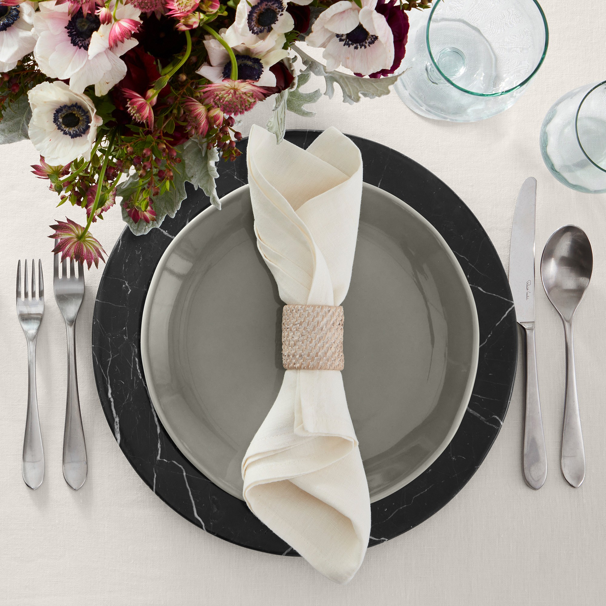Italian Washed Linen Tablecloth
