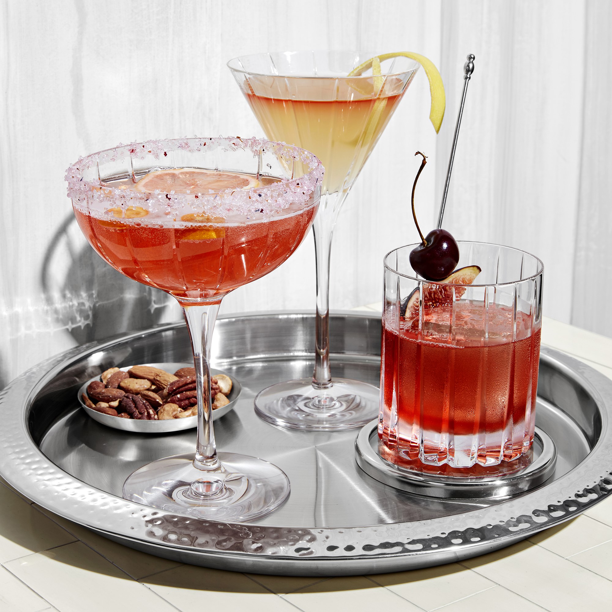 Dorset Crystal Double Old-Fashioned Glasses