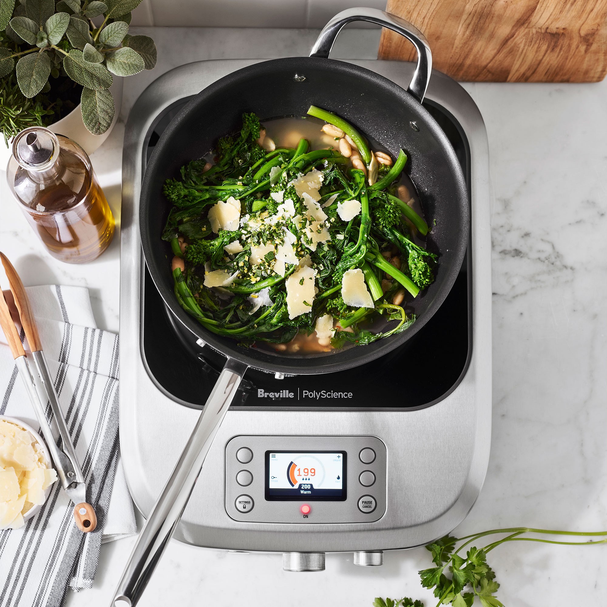 Williams Sonoma Signature Thermo-Clad™ Nonstick Open Fry Pan