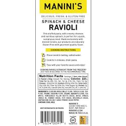 Gluten-Free Assorted Raviolis, Set of 3