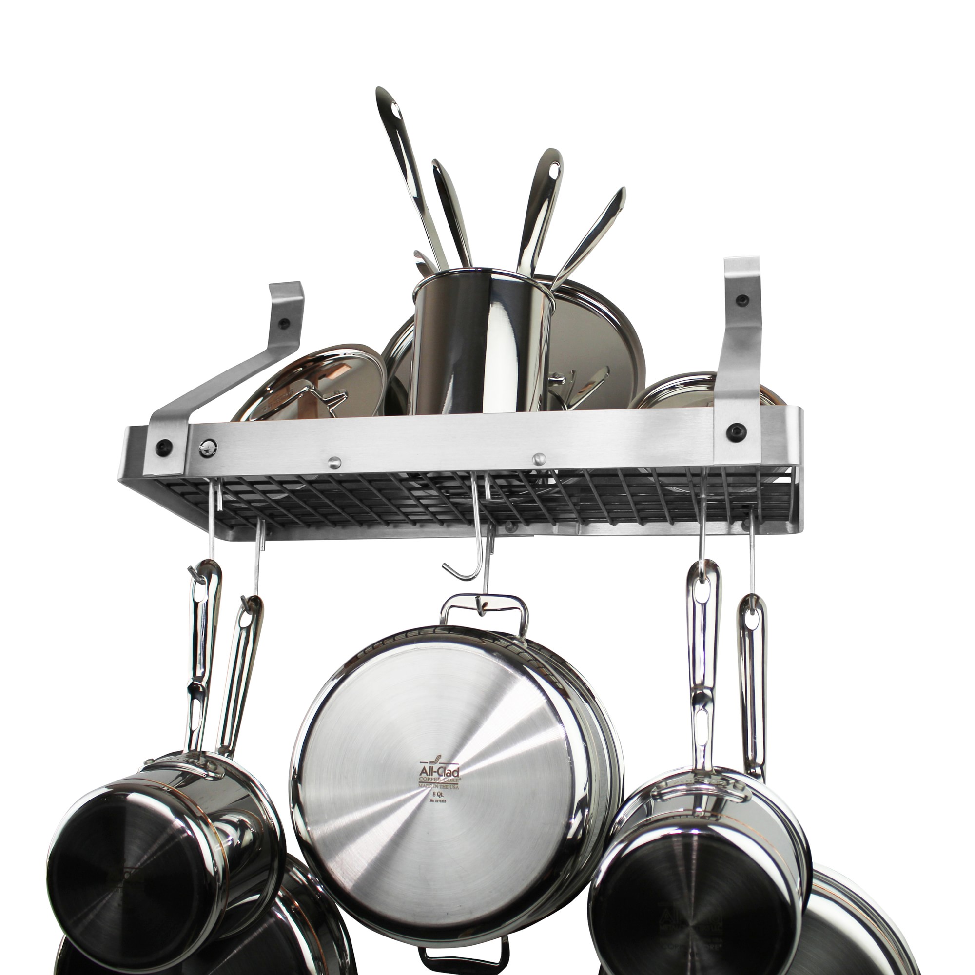 Enclume Wall-Mounted Narrow Bookshelf Rack