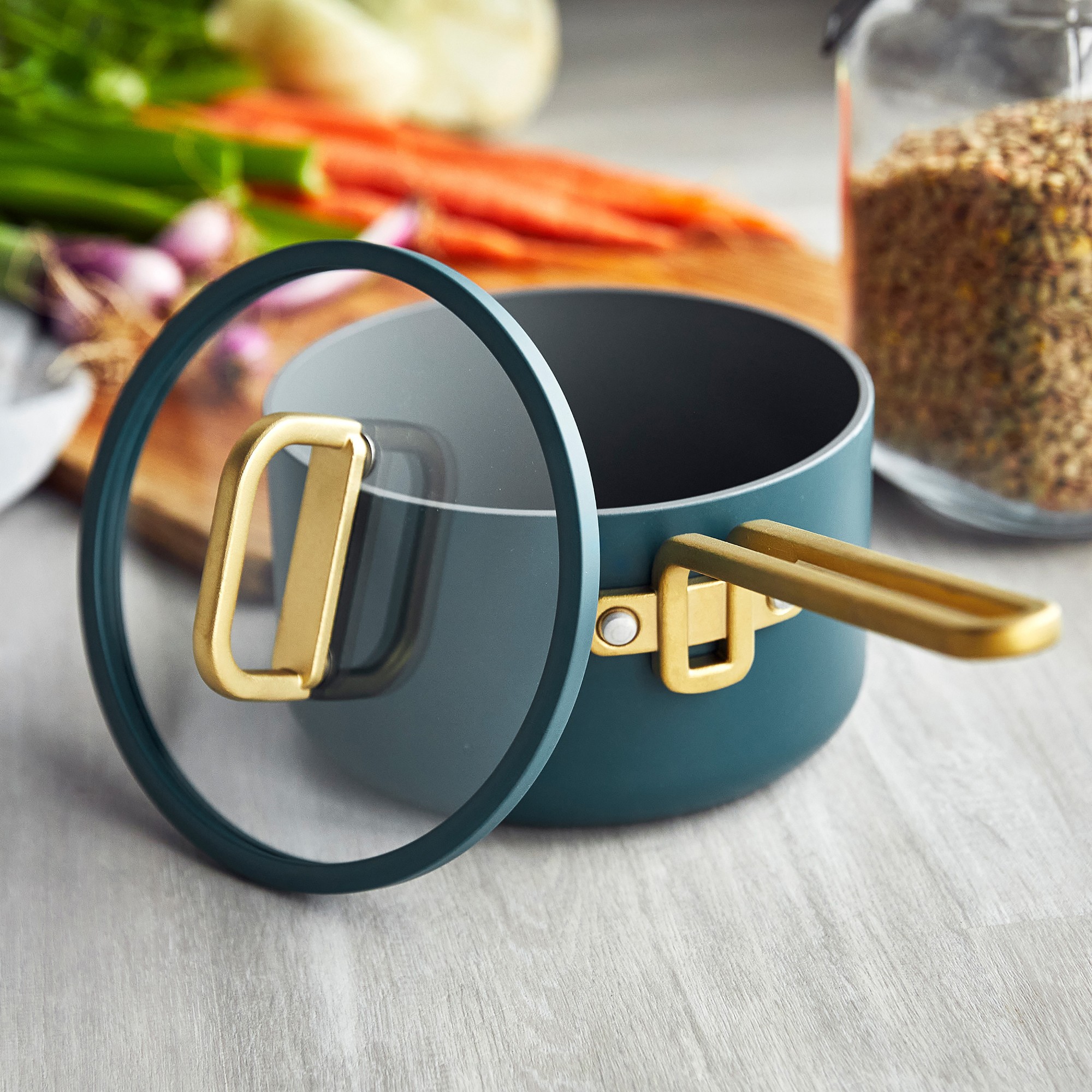 GreenPan™ Stanley Tucci™ Ceramic Nonstick Saucepan