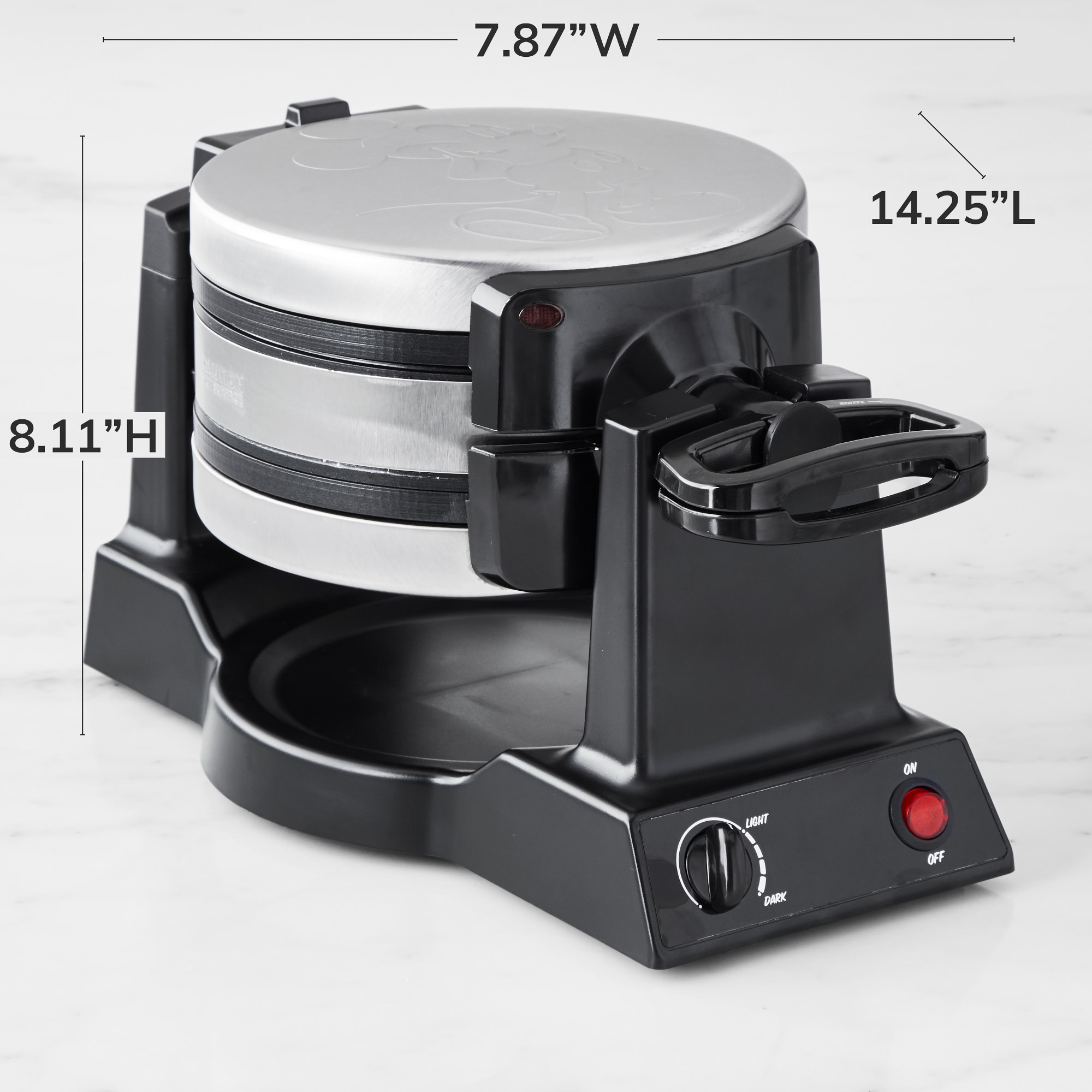 Mickey Mouse™ Double Flip Waffle Maker