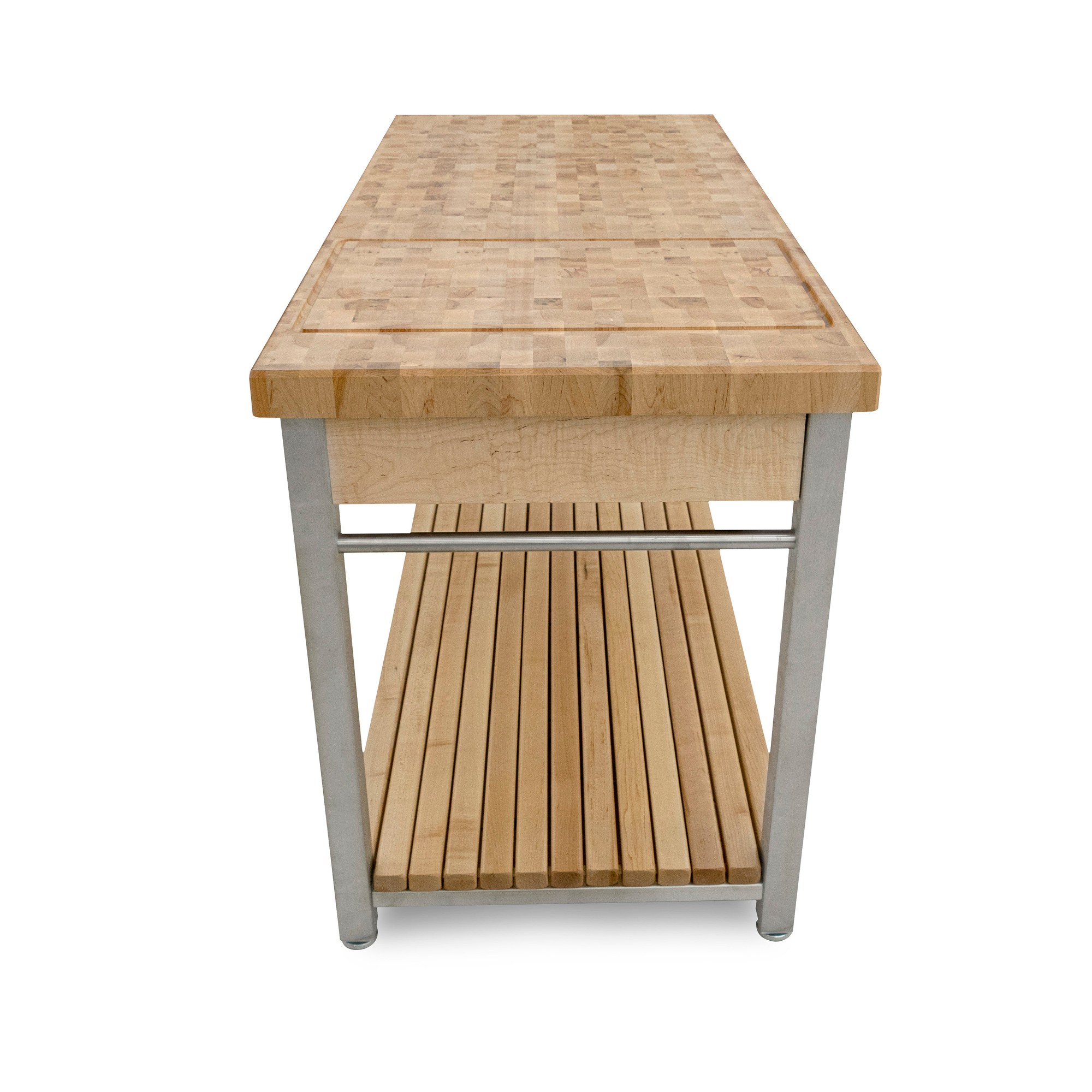 John Boos End-Grain Butcher Block Workbench (60