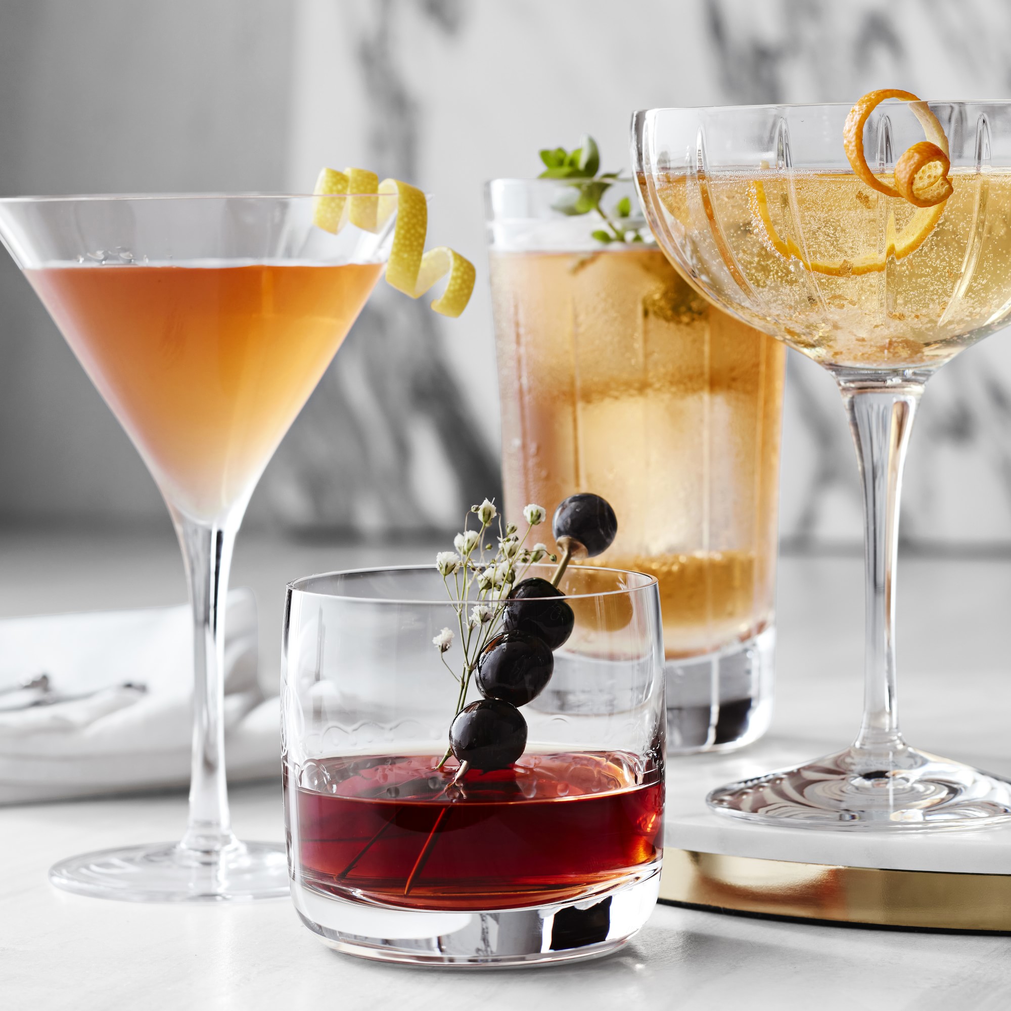 Dorset Champagne Coupe Glasses