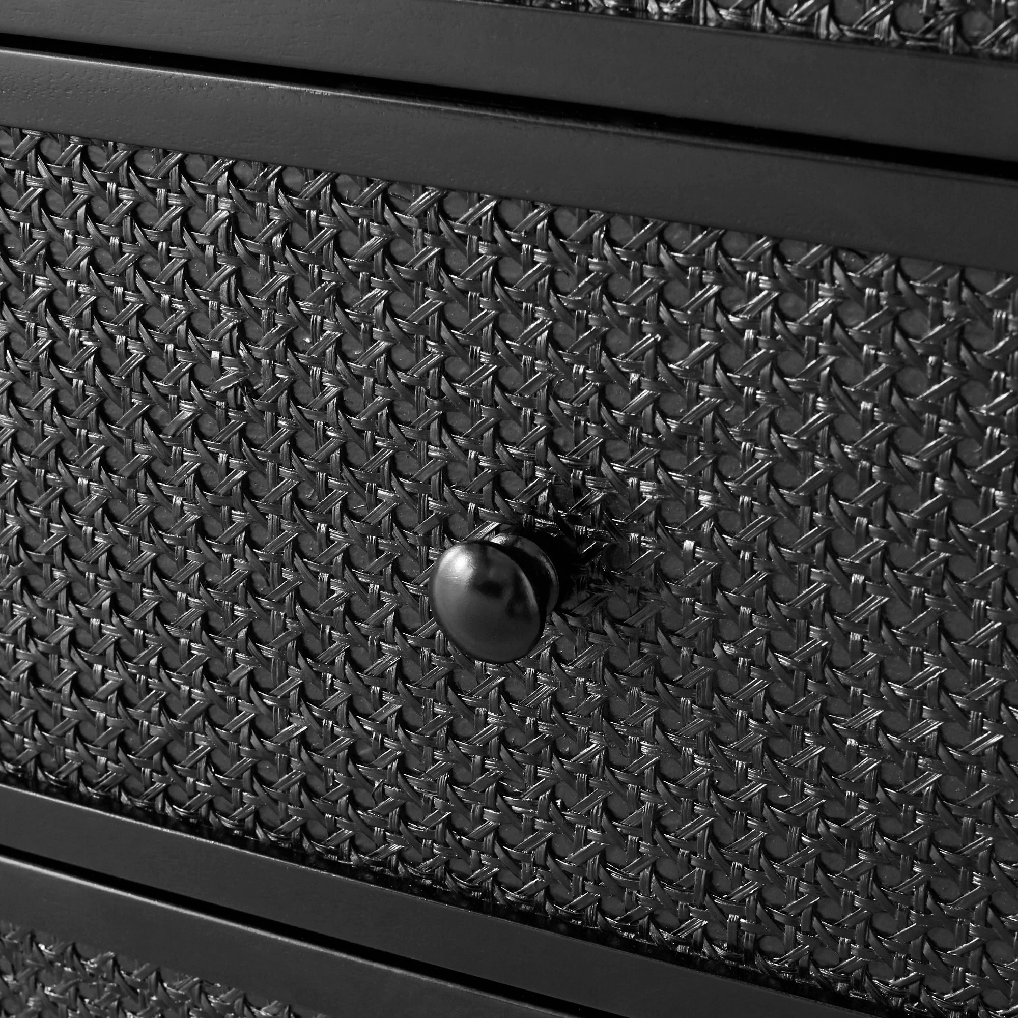 Cane 6-Drawer Dresser (68