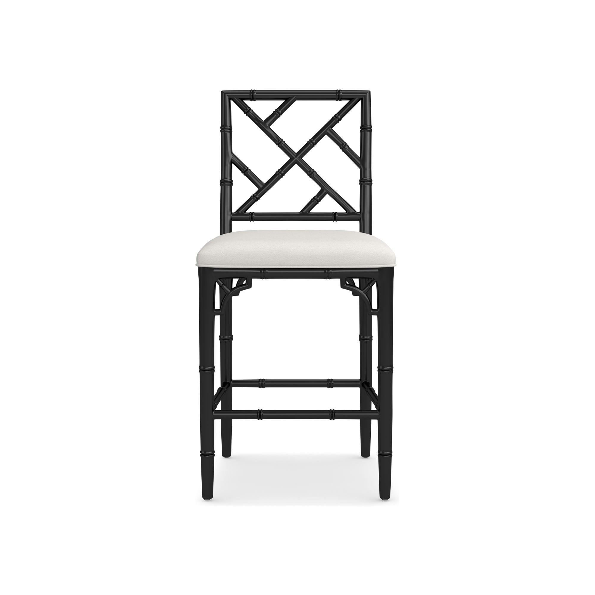 Chippendale Upholstered Bistro Counter Stool