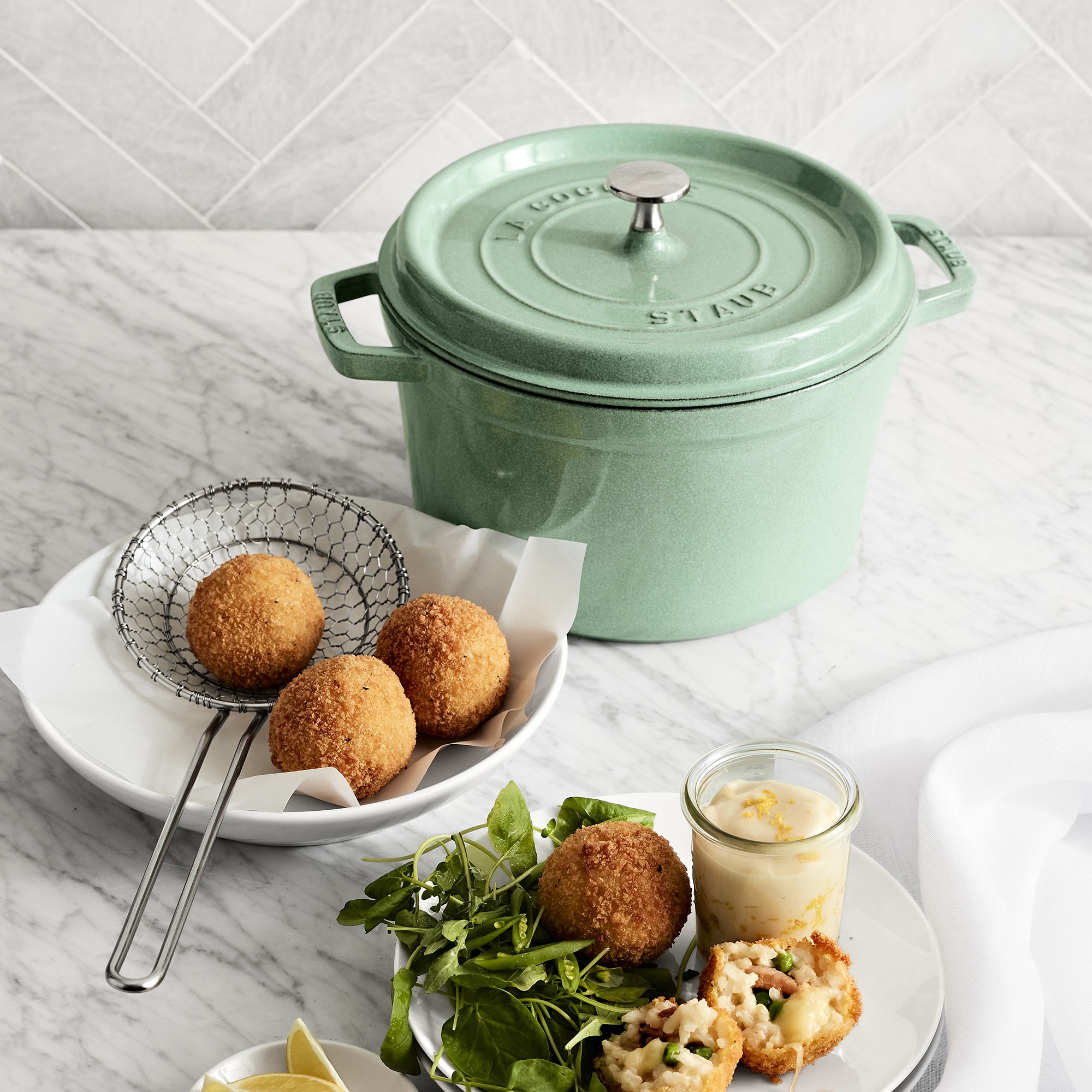 Staub Enameled Cast Iron Deep Oven, 3-Qt.