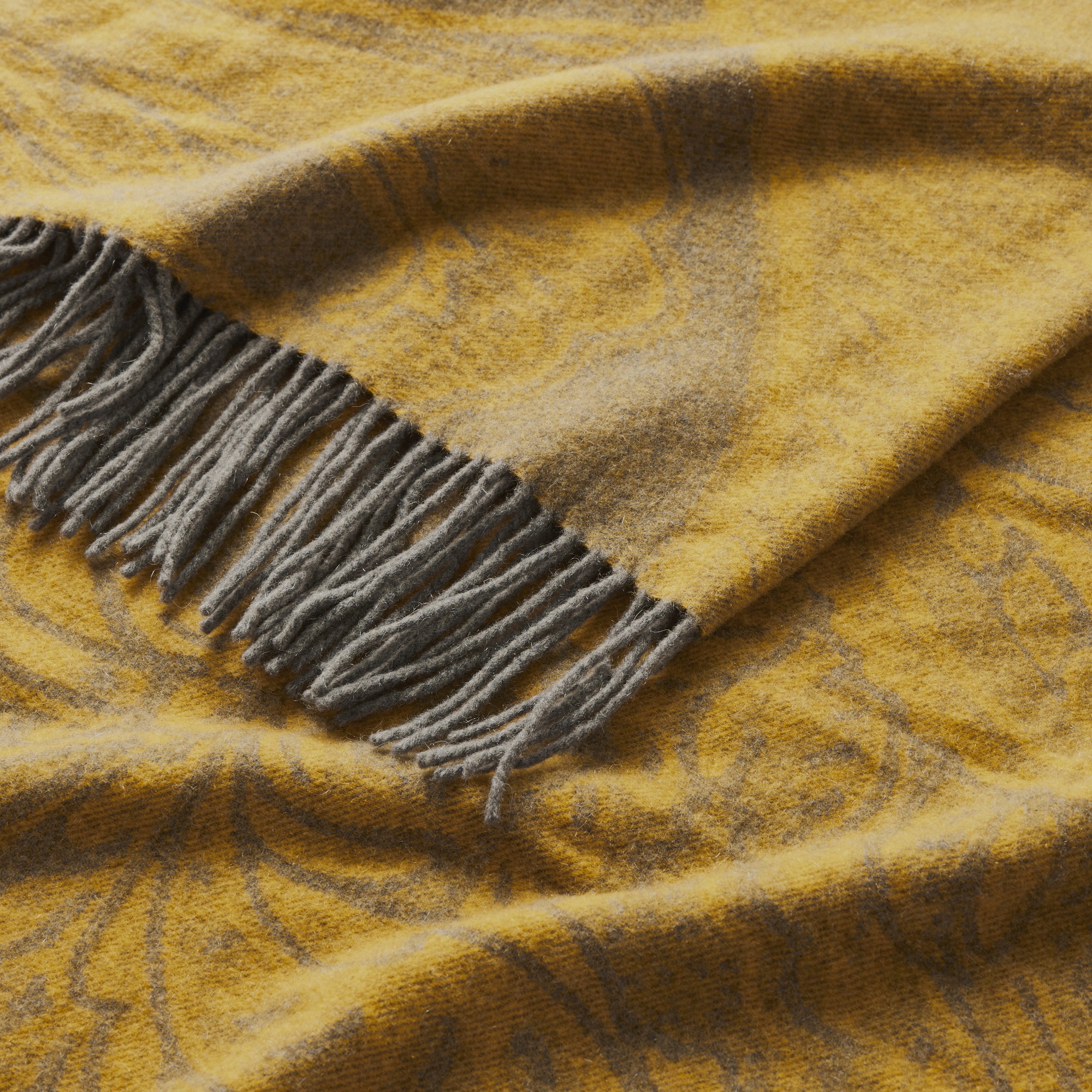 Bohemian Washable Cashmere Throw, Honey