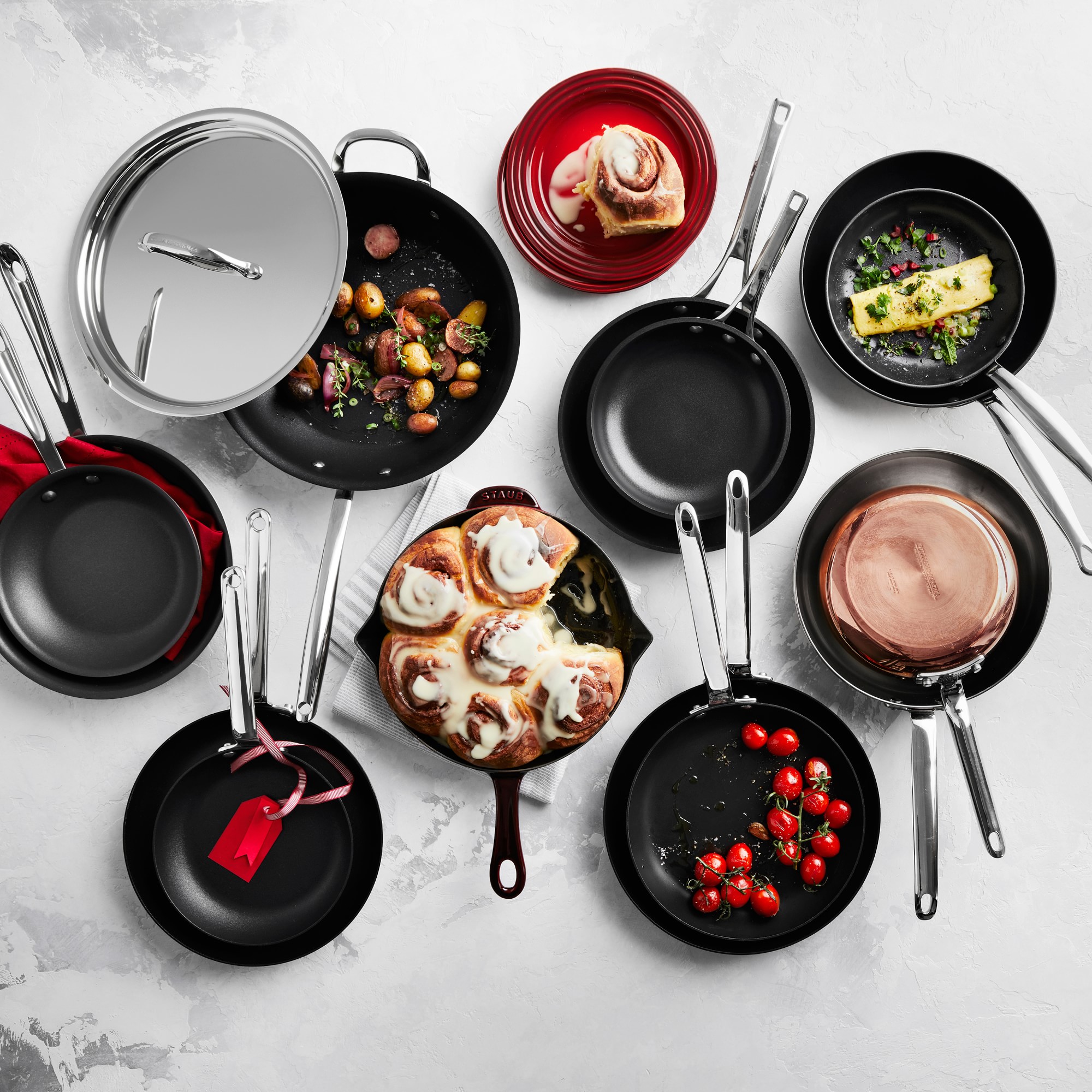 Staub Enameled Cast Iron Fry Pan