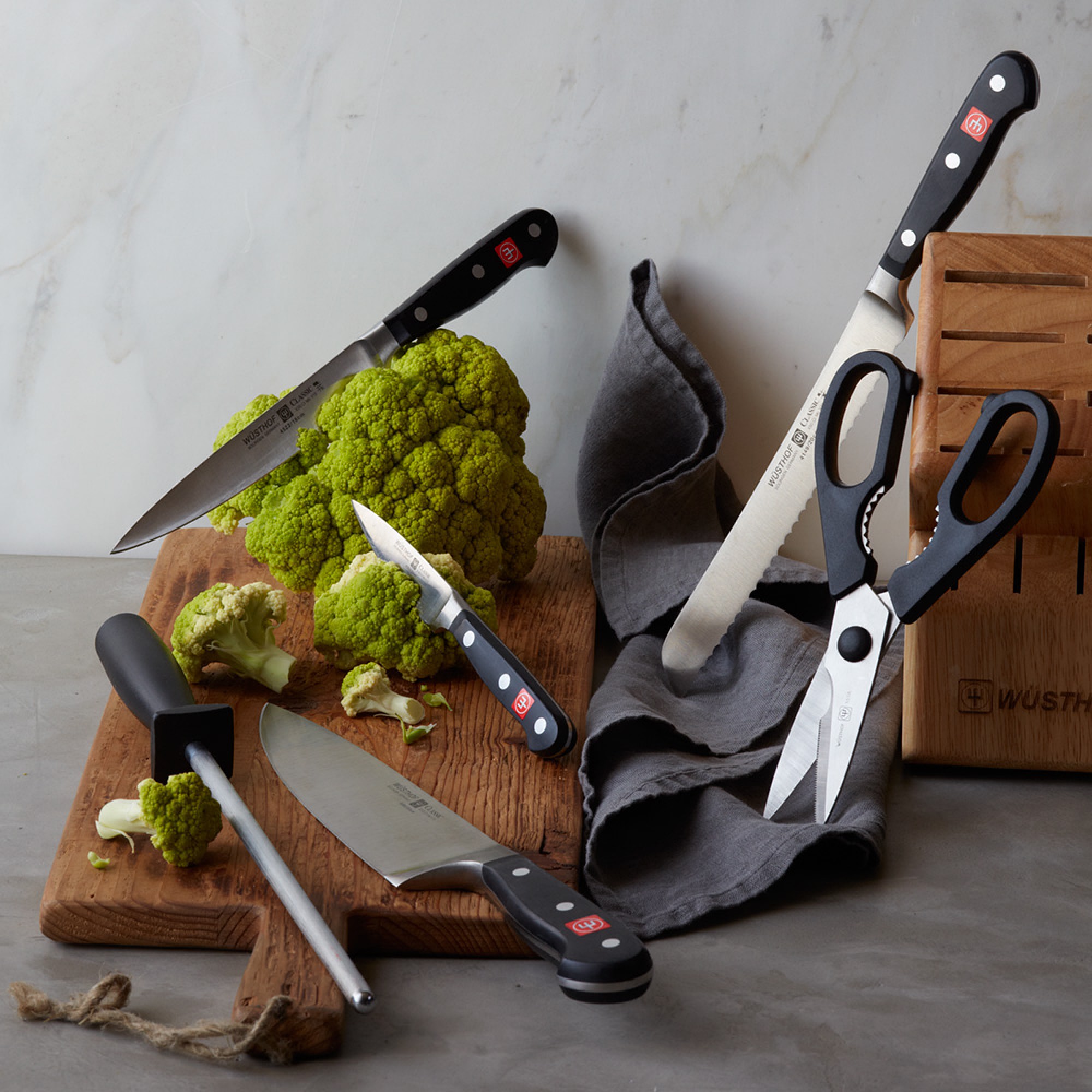 Wüsthof Classic Knife Block, Set of 7