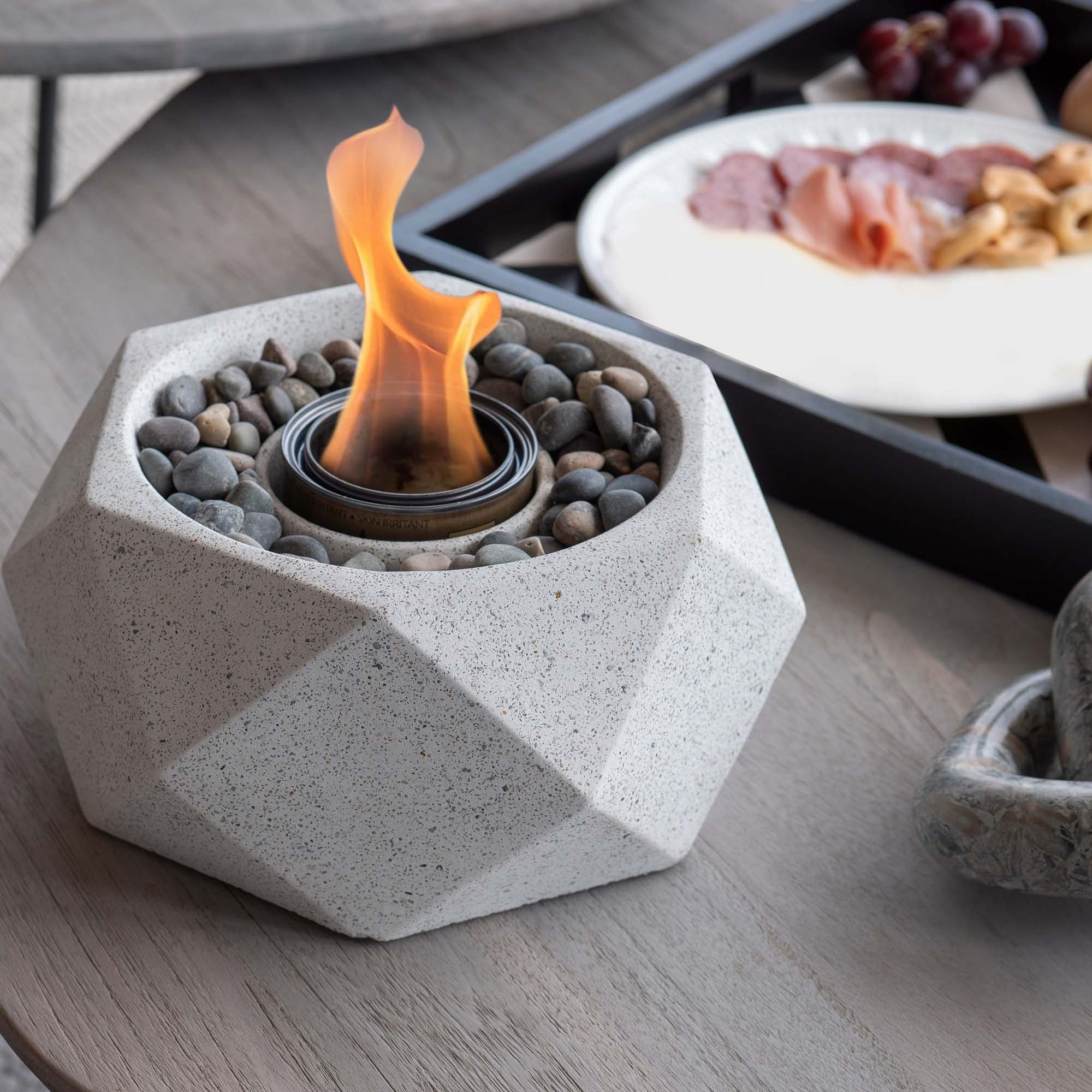 TerraFlame Geo Tabletop Fire Bowl (11