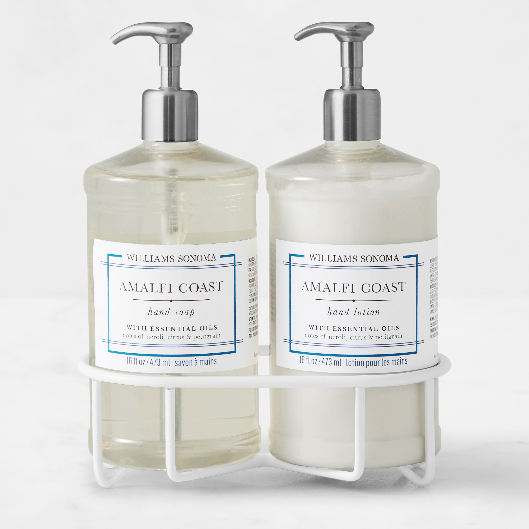 Williams Sonoma Amalfi Coast Hand Soap & Lotion 3-Piece Set