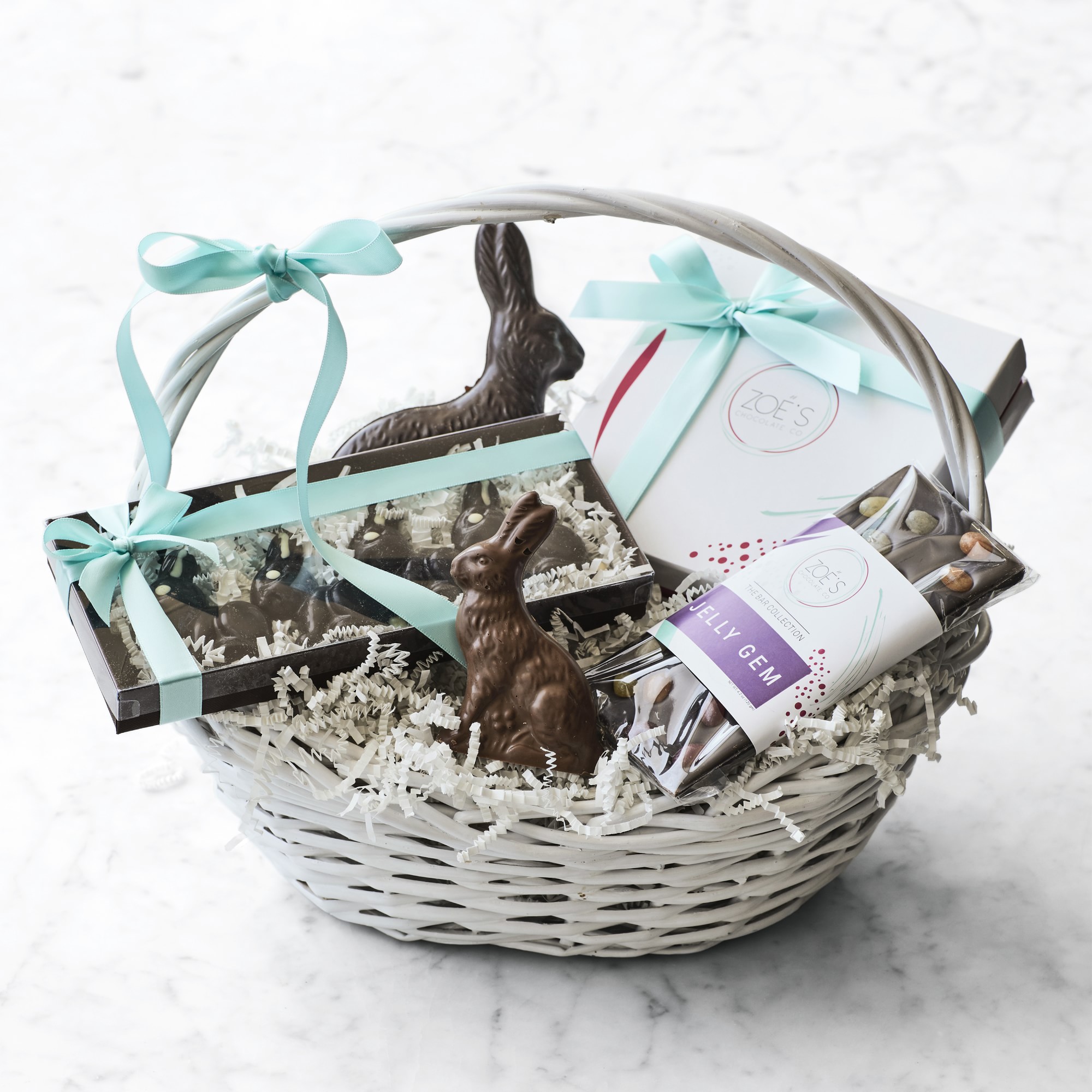 Zoe's Chocolates Easter Chocolate Gift Basket