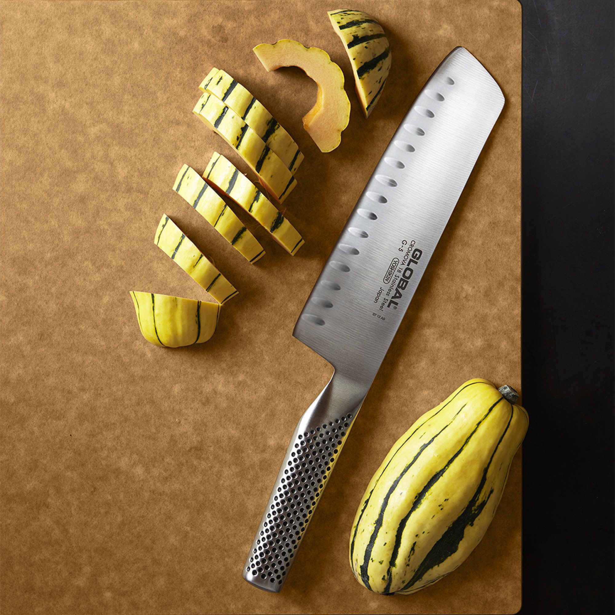 Global Classic Hollow-Ground Vegetable Knife, 7