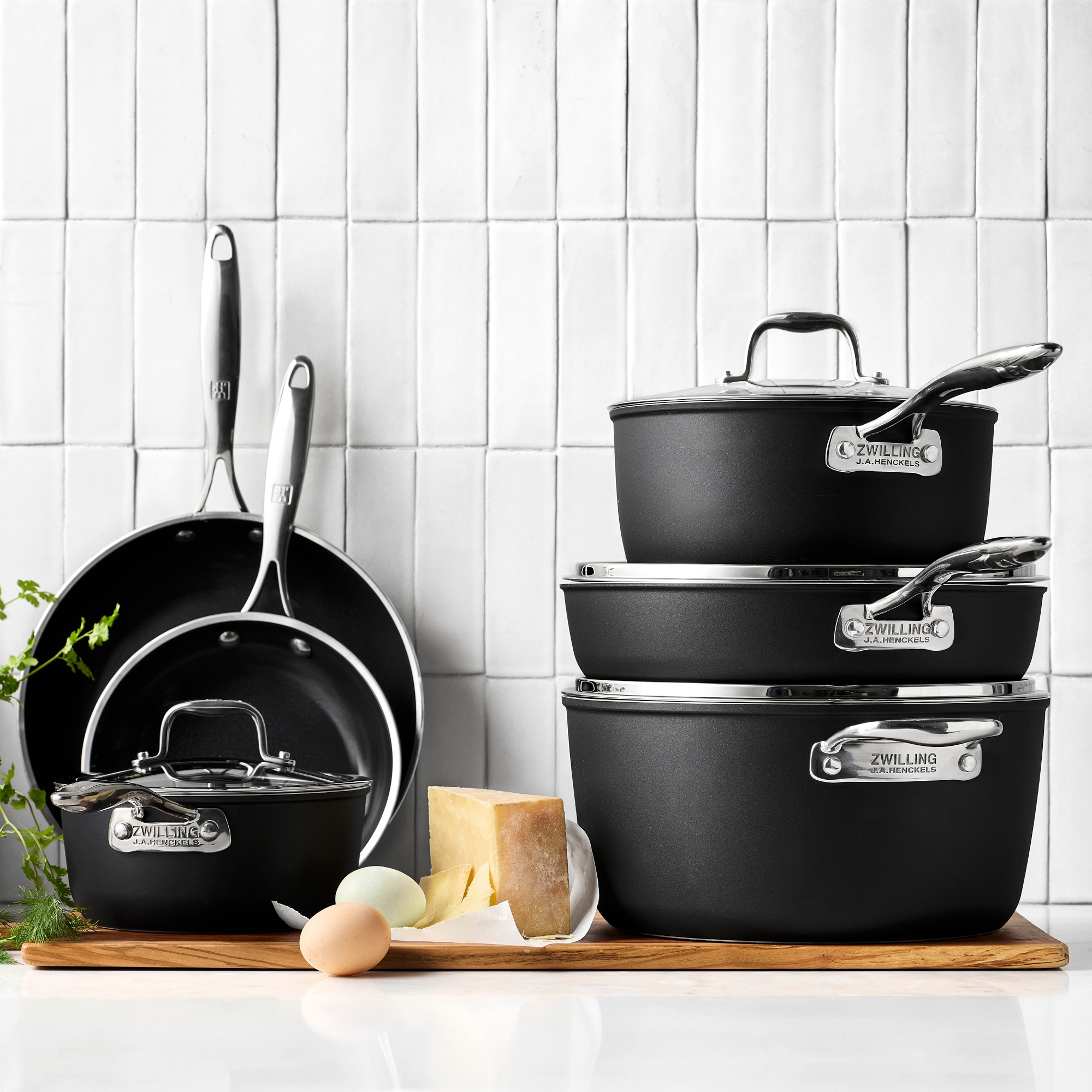 Zwilling Forte Plus Ceramic Nonstick 10-Piece Cookware Set