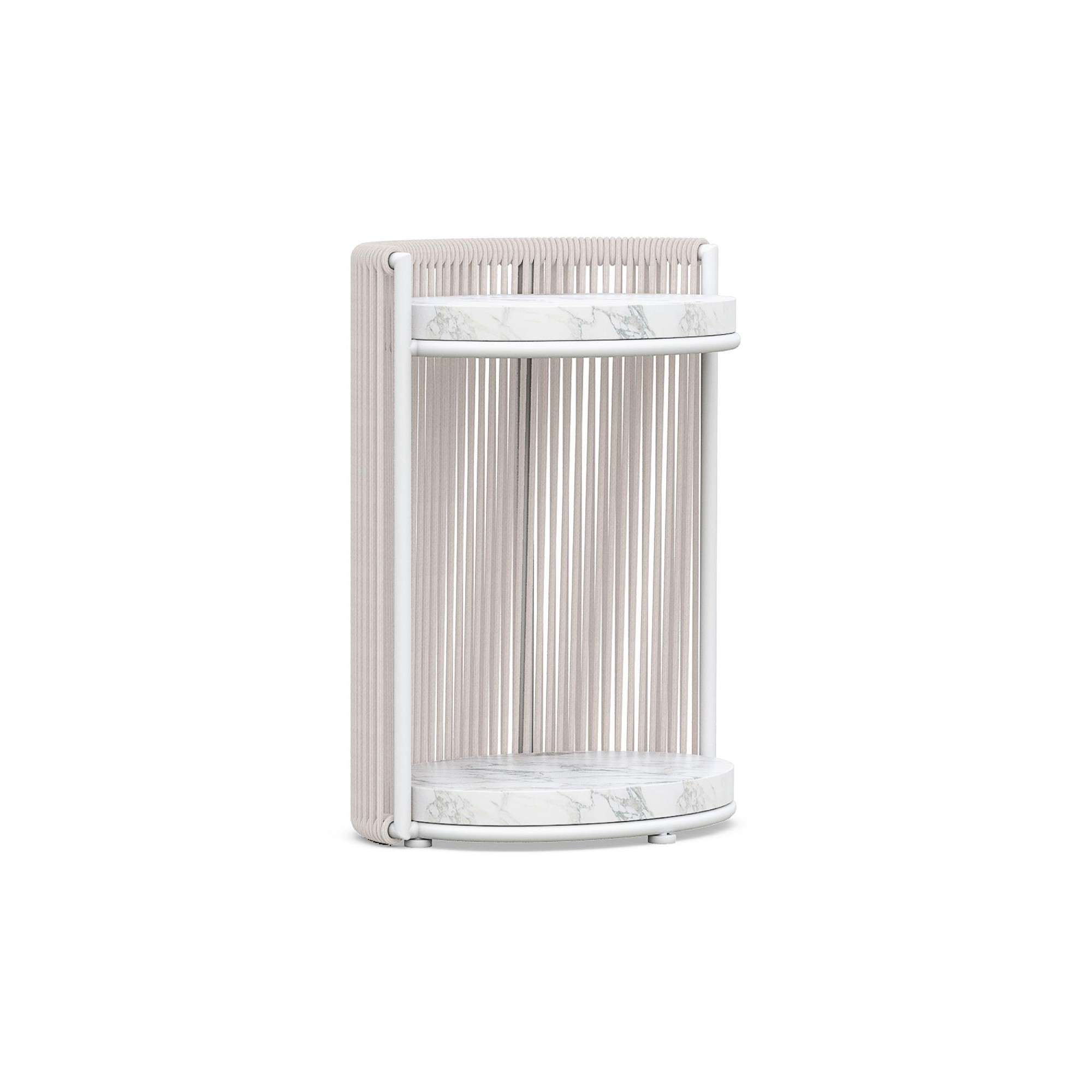 Bailey Outdoor 2-Tier Round Side Table (20