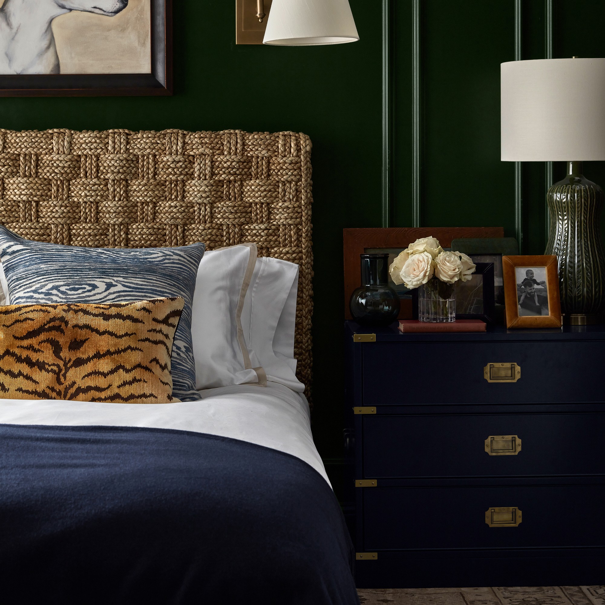 Campaign 3-Drawer Nightstand (30