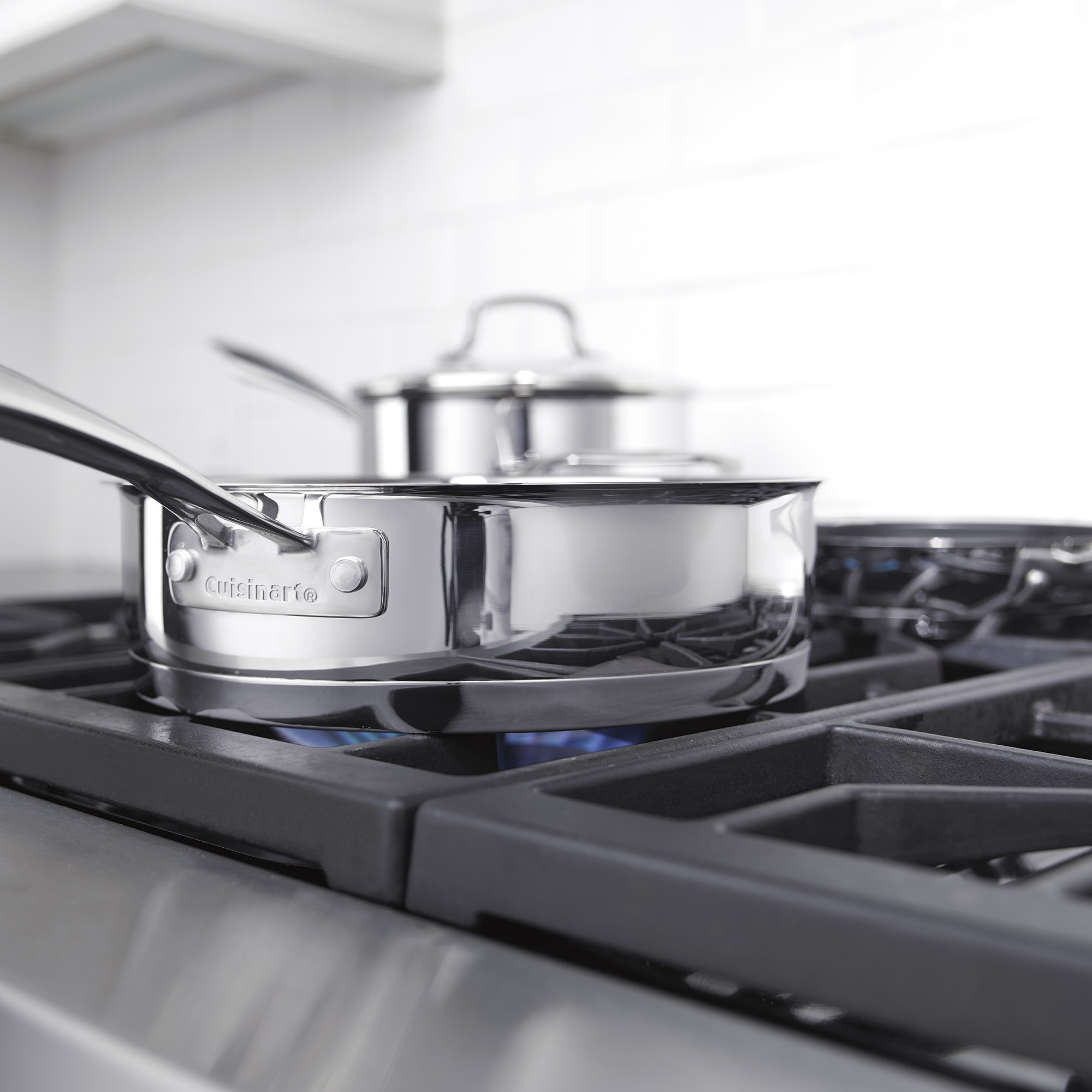 Cuisinart Professional Series Stainless-Steel 11-Piece Cookware Set