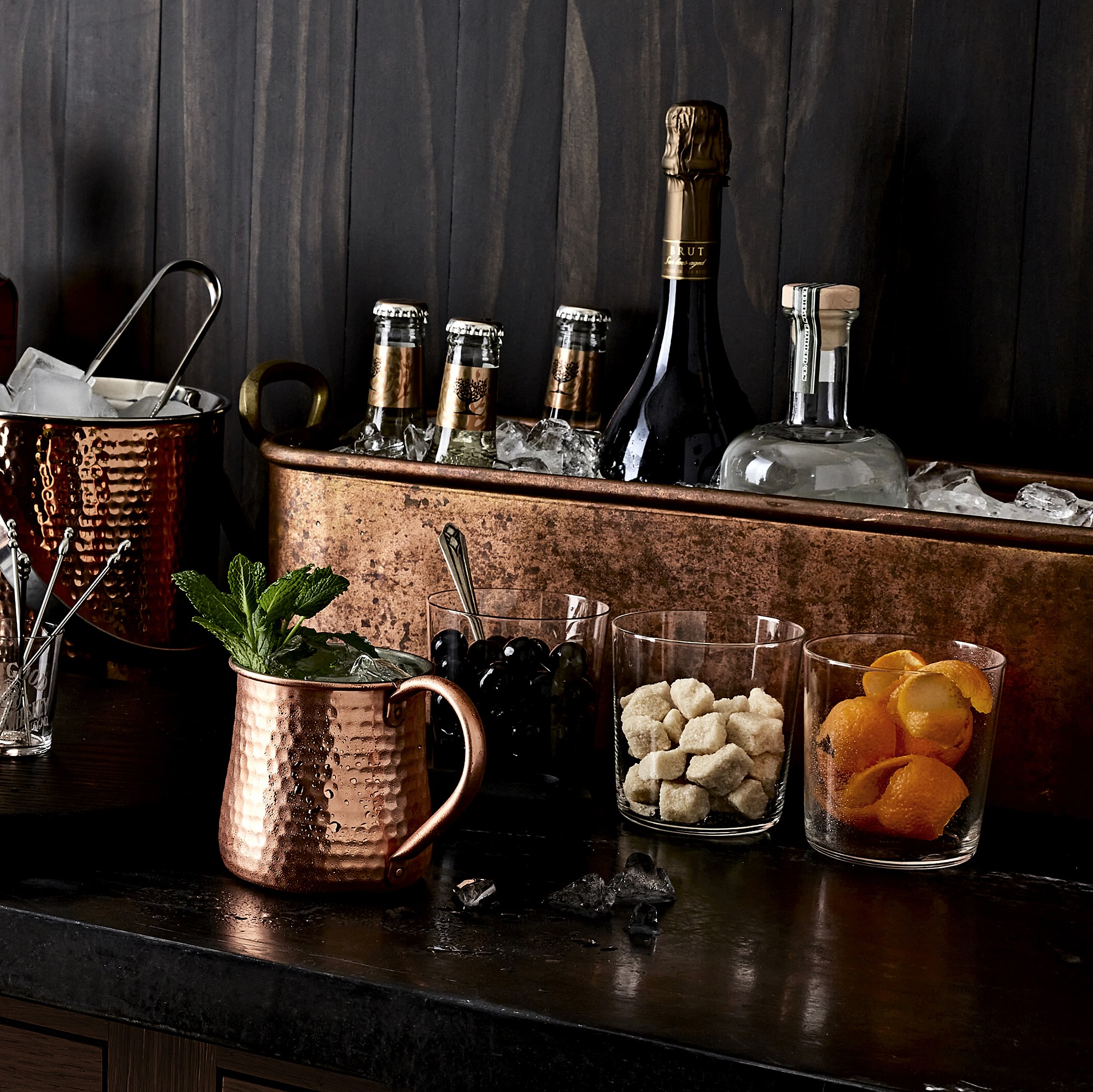 Authentic Hammered Copper Mug