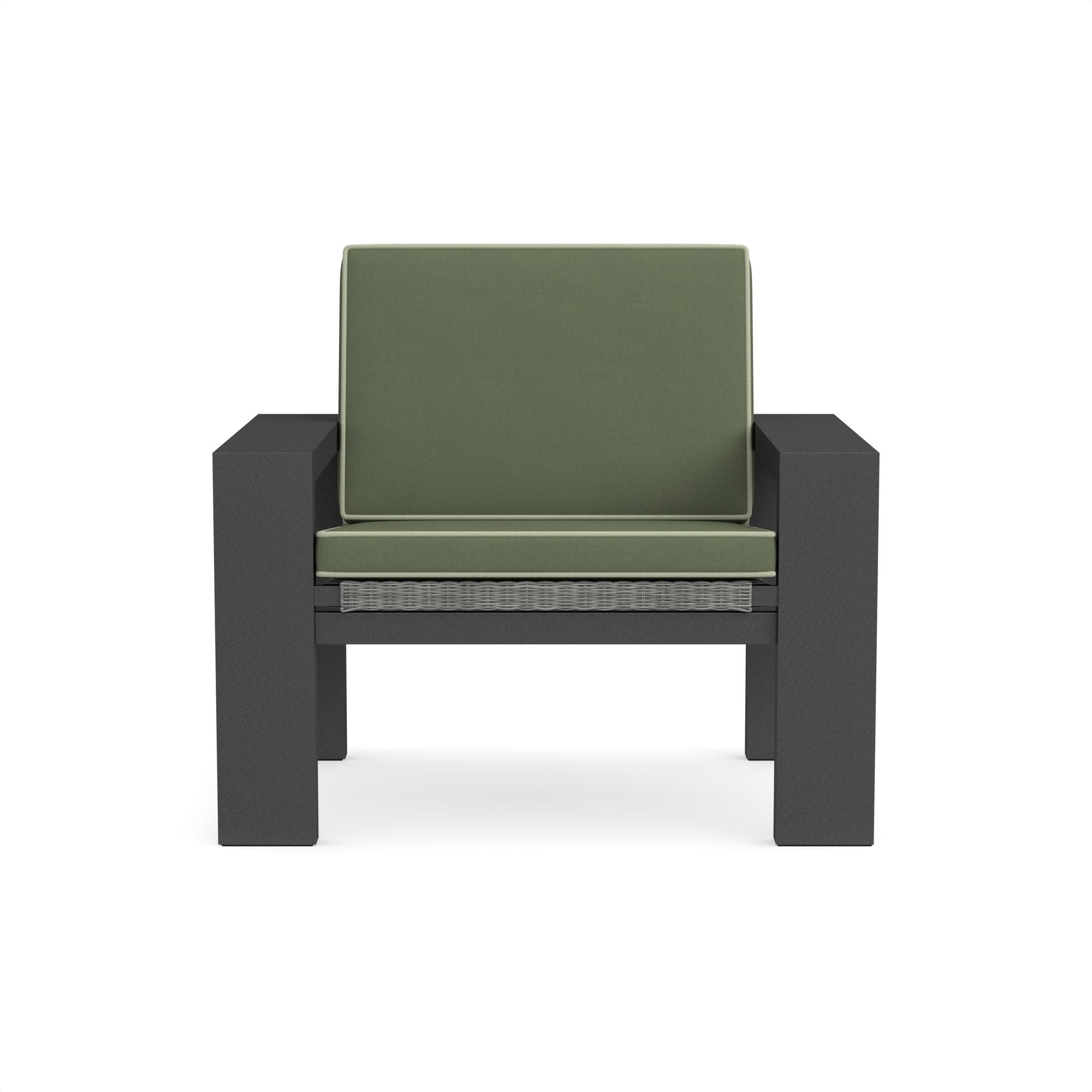 Larnaca Outdoor Teak x All-Weather Weave Club Chair Cushions