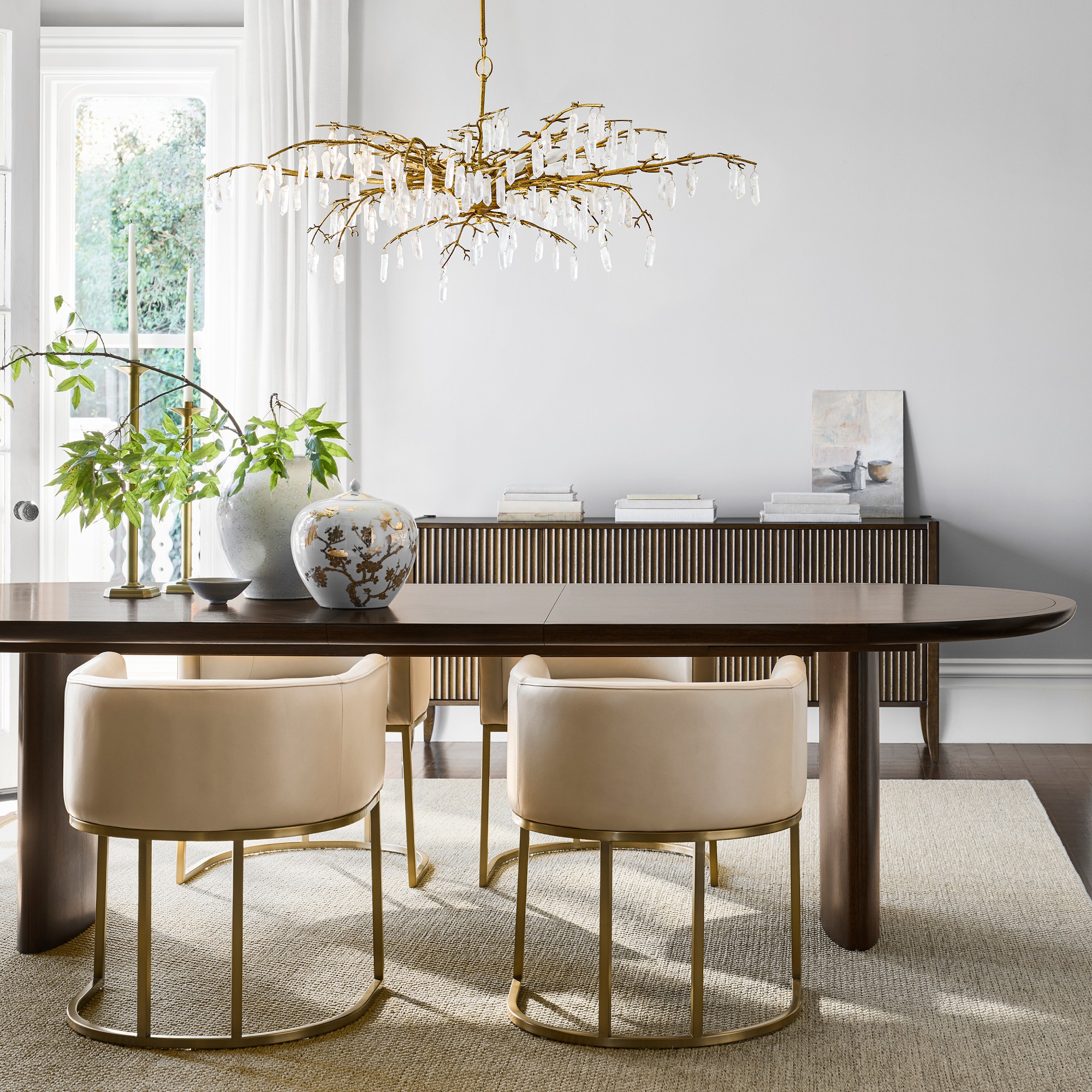 Radius Extendable Oval Dining Table (72