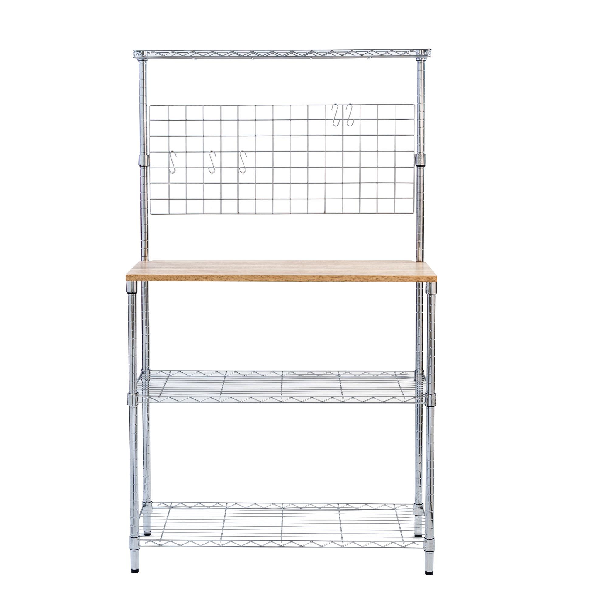 Kitchen Island with Pot Racks
