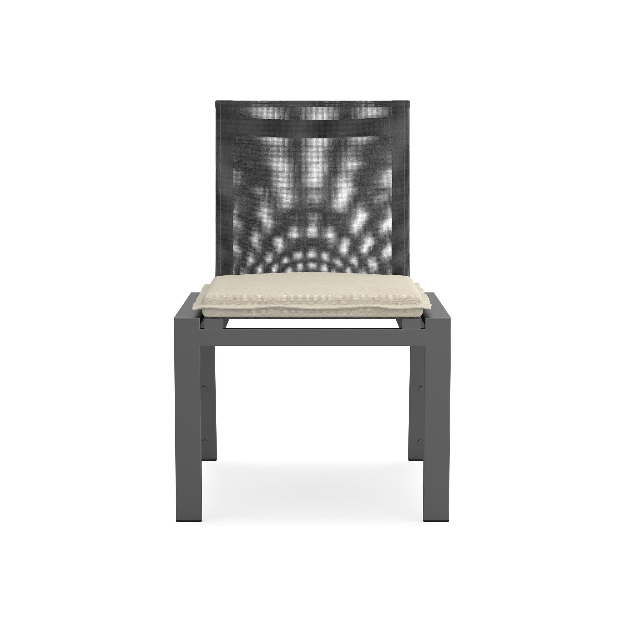 Santa Barbara Outdoor Metal Dining Side Chair Cushions