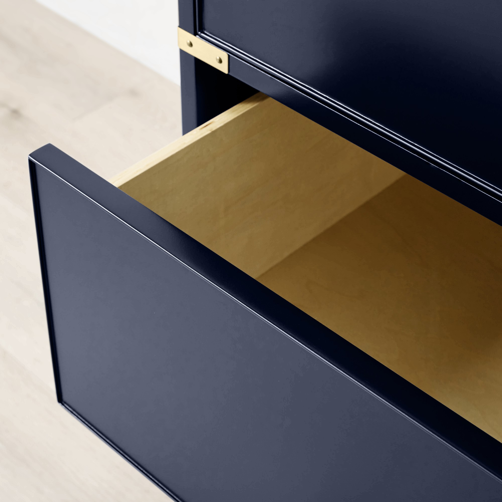 Campaign 6-Drawer Dresser, Navy (66