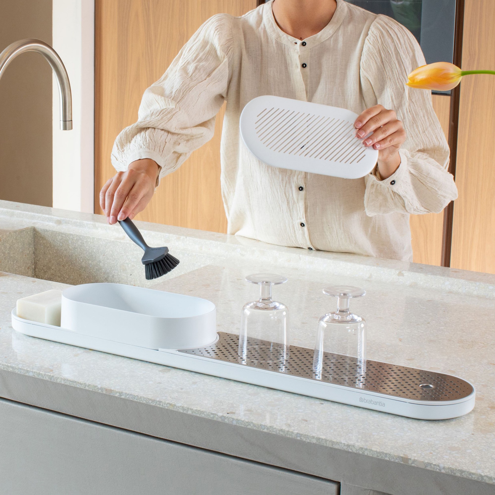 Brabantia SinkStyle Organizer and Drying Tray