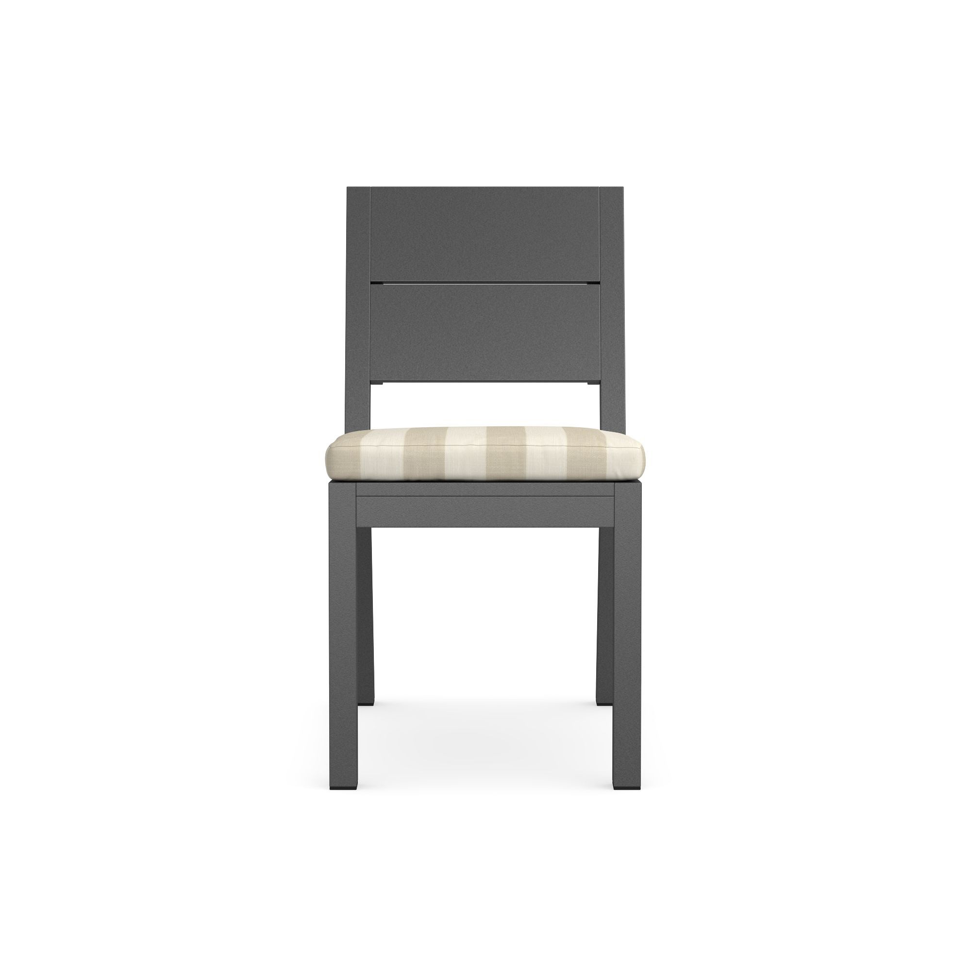 Larnaca Outdoor Metal Dining Side Chair Cushions