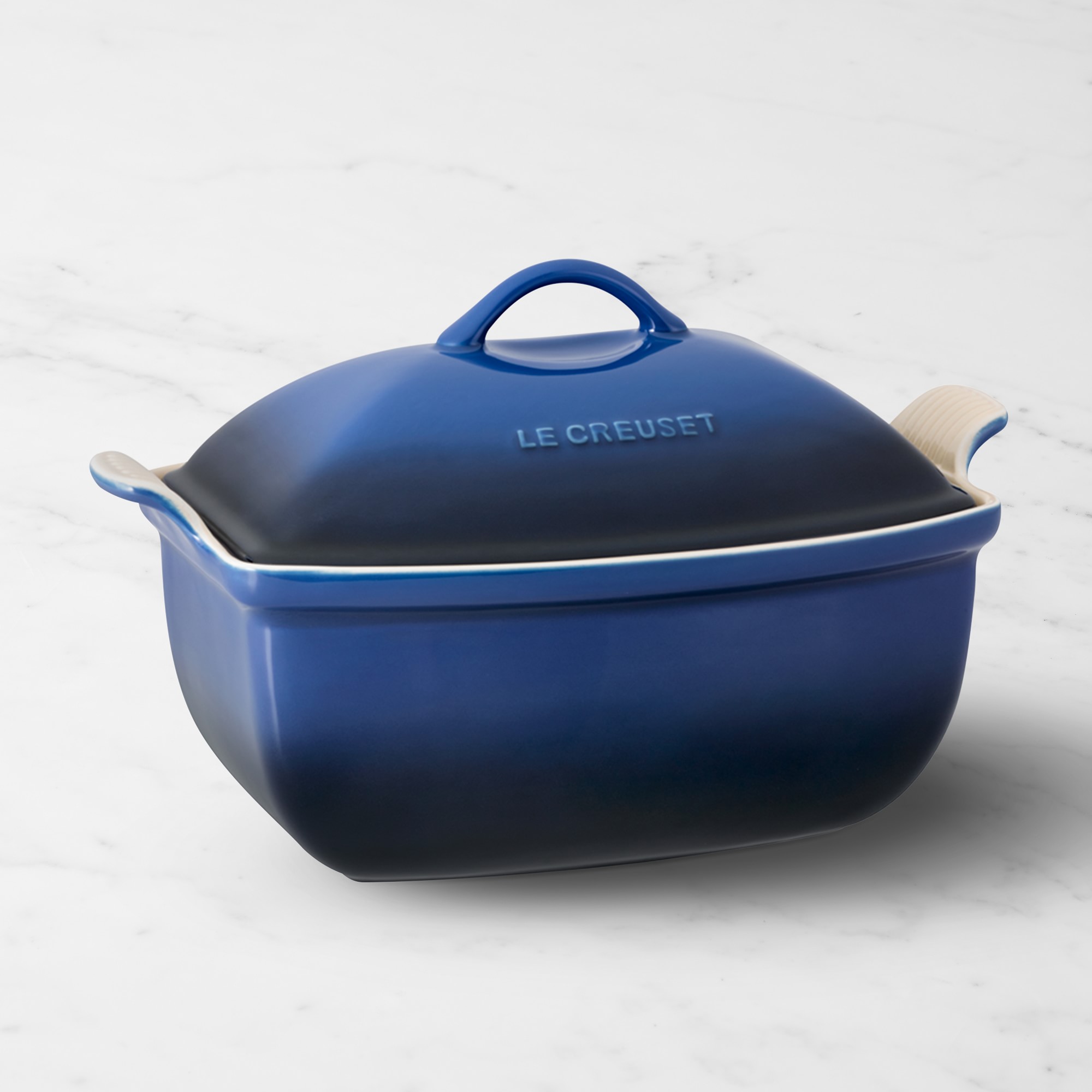 Le Creuset Heritage Stoneware Deep Covered Baker, 4 1/2-Qt.