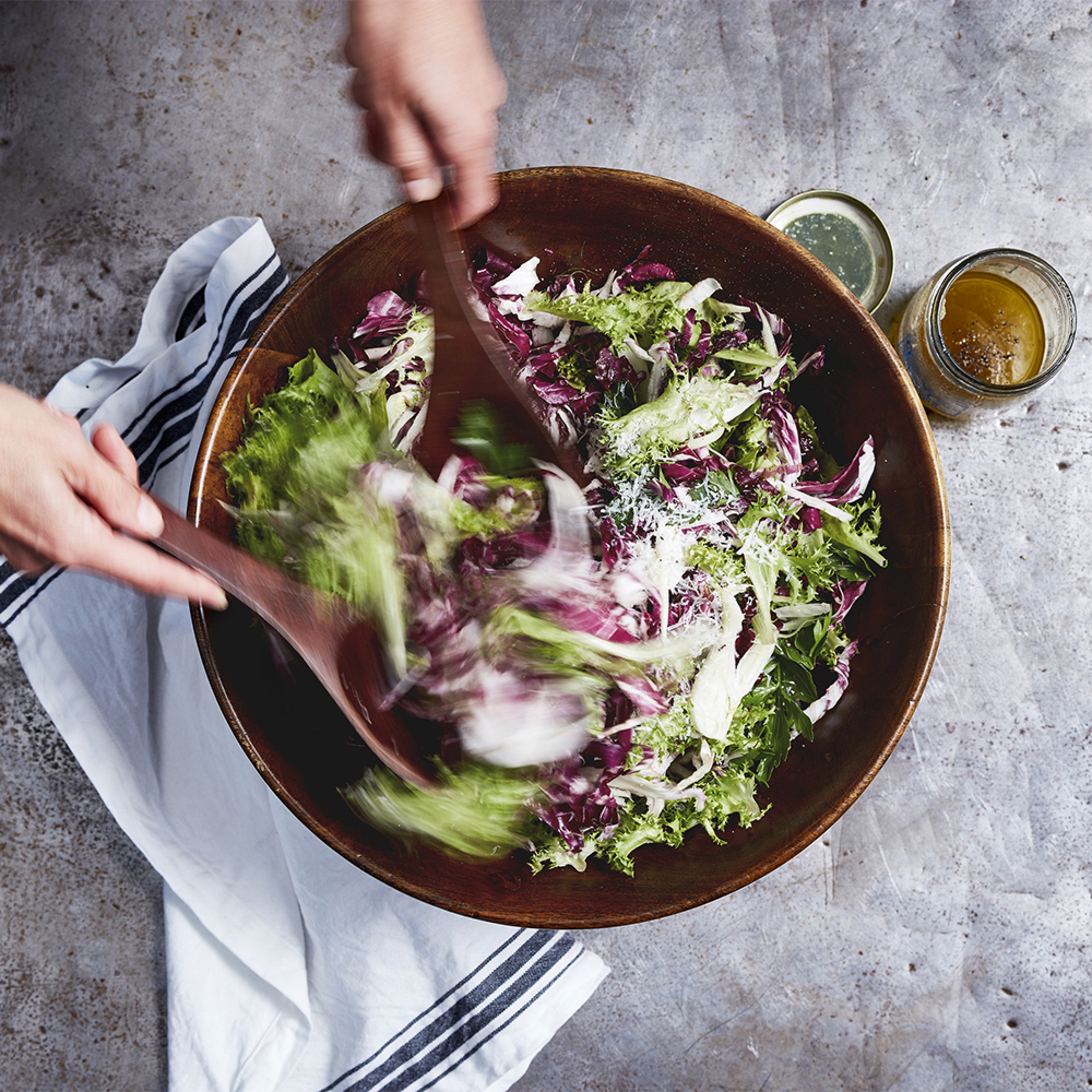Open Kitchen by Williams Sonoma Wood Salad Bowls